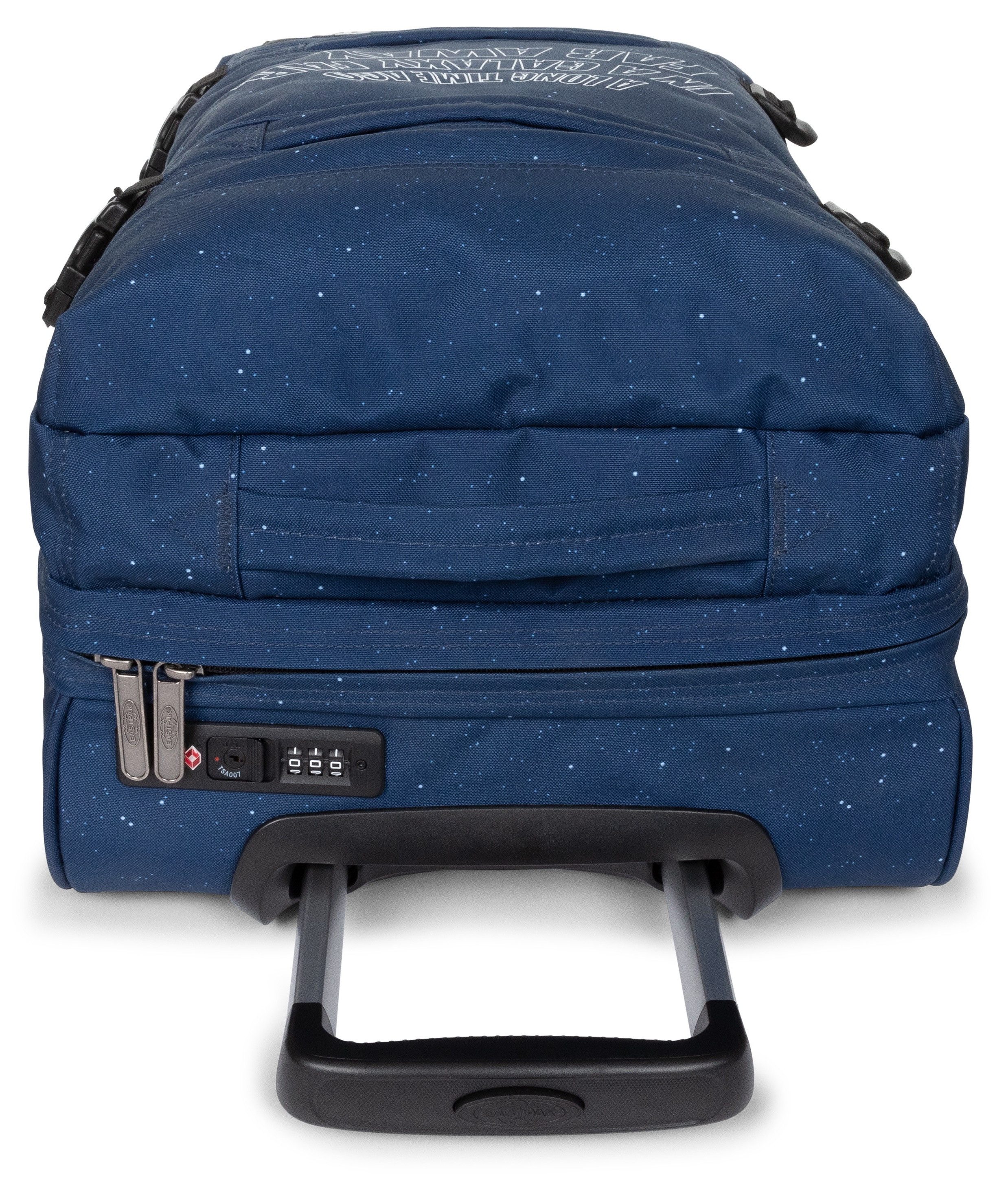 Eastpak Zachte bagage trolley TRANSIT'R S SW STARS NAVY Reisbagage handbagage-koffer met TSA-cijferslot