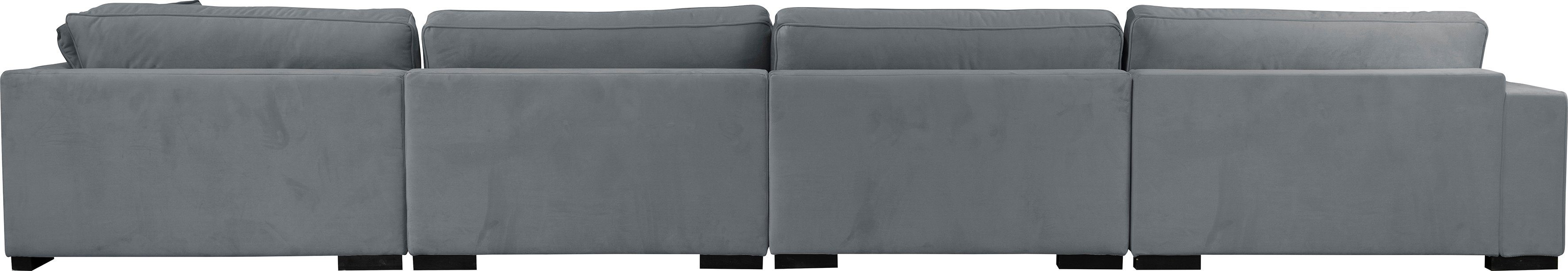Guido Maria Kretschmer Home&Living Zithoek Skara U-vorm Loungebank met binnenveringsinterieur, in vele overtrekkwaliteiten