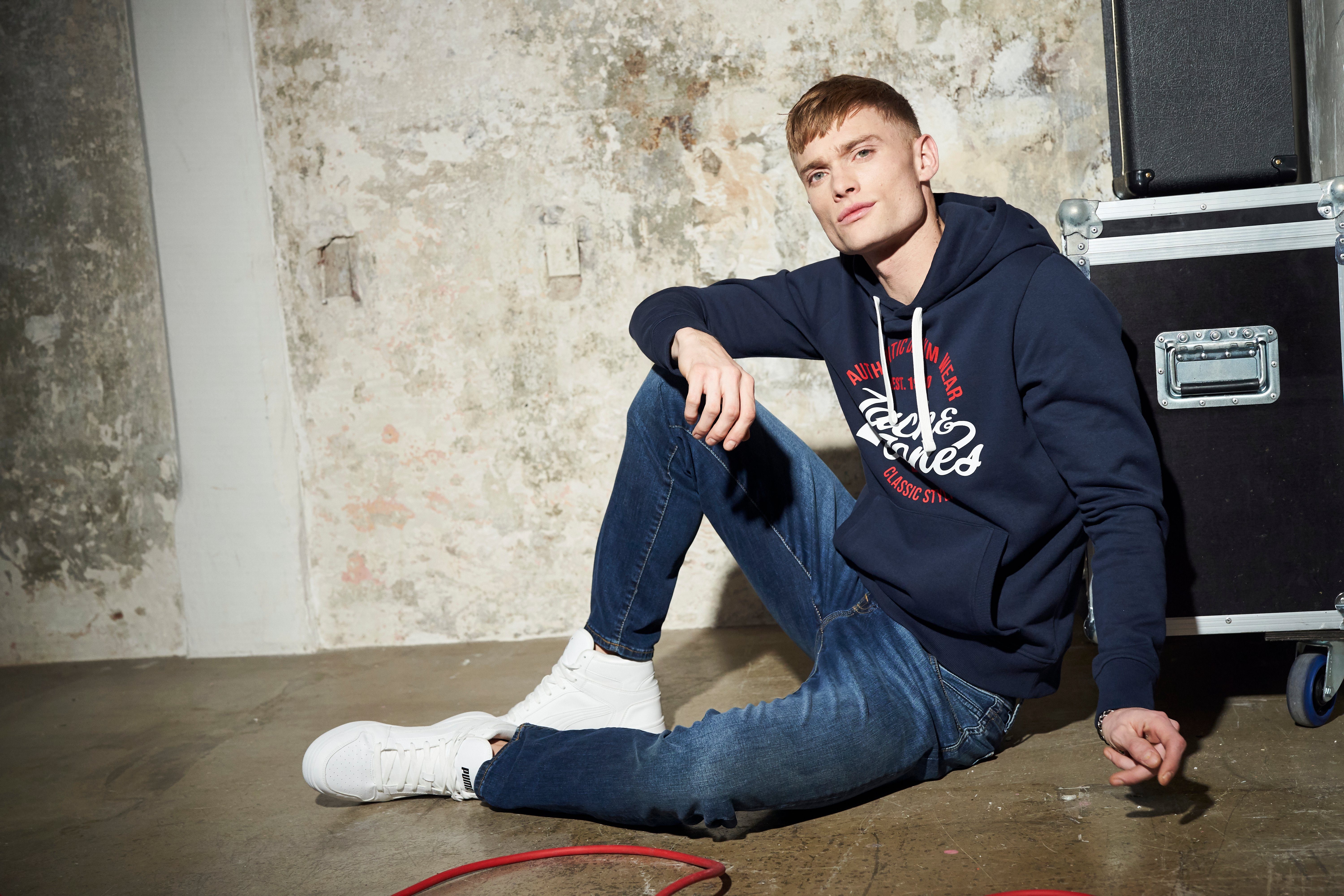 Jack & Jones Slim fit jeans JJIGLENN JJFOX AGI 304 50SPS NOOS