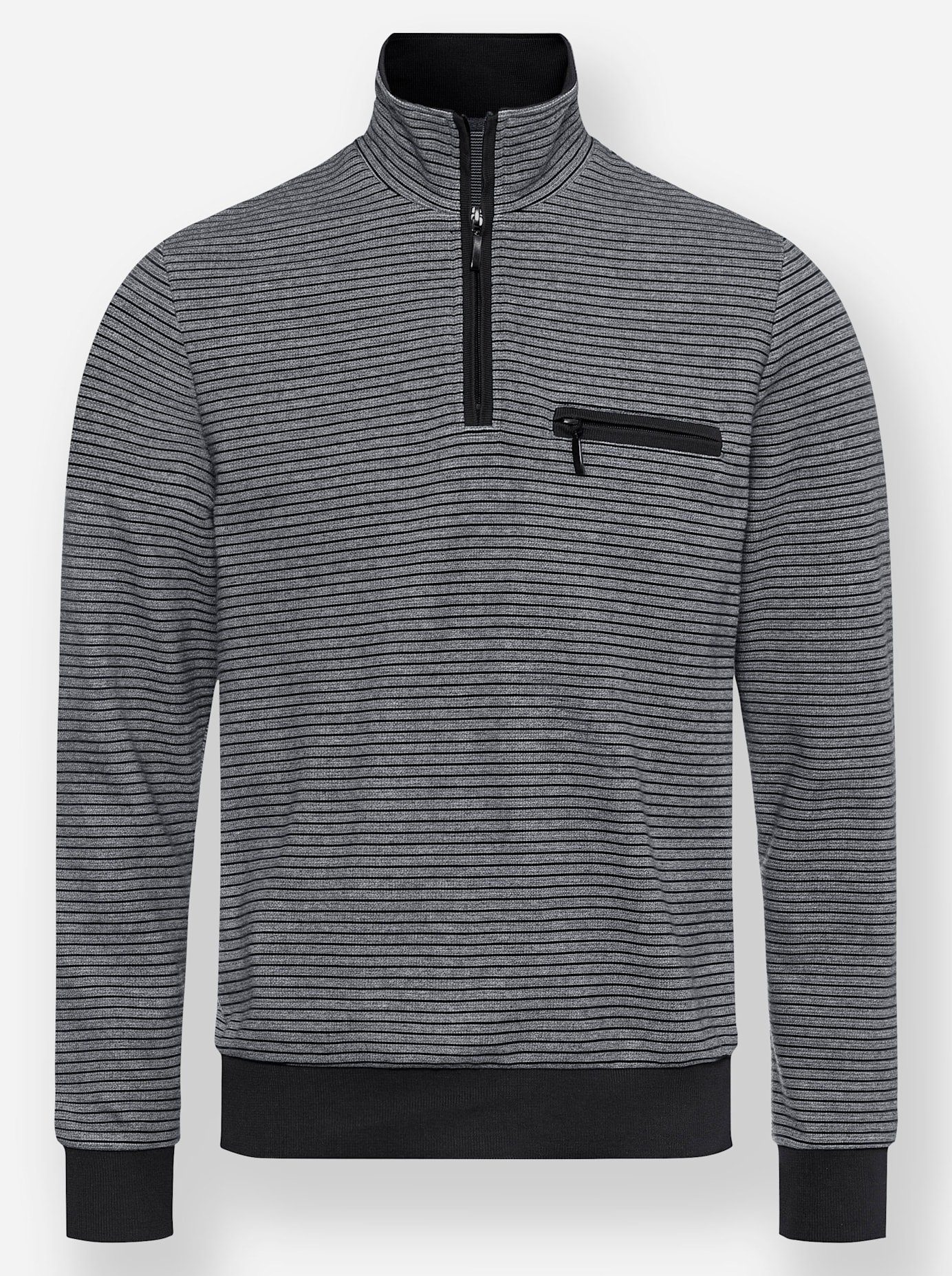 Marco Donati Poloshirt Shirt met lange mouwen (1-delig)