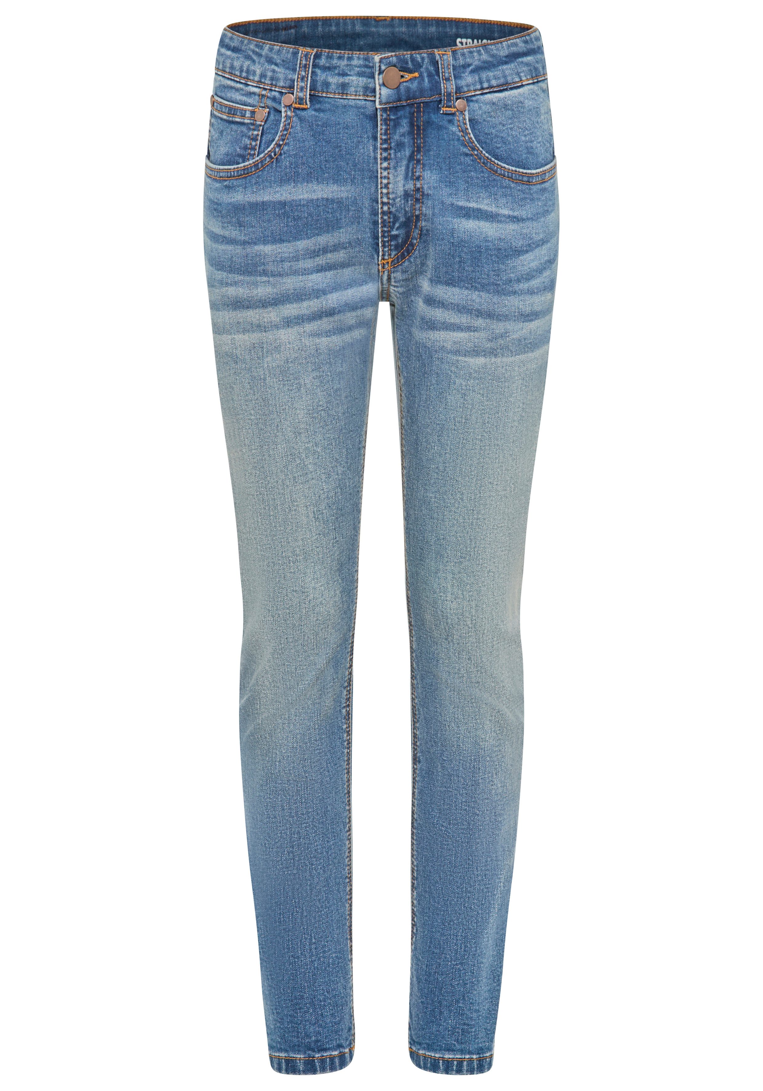 KIDSWORLD Straight jeans Rechte stretchjeans