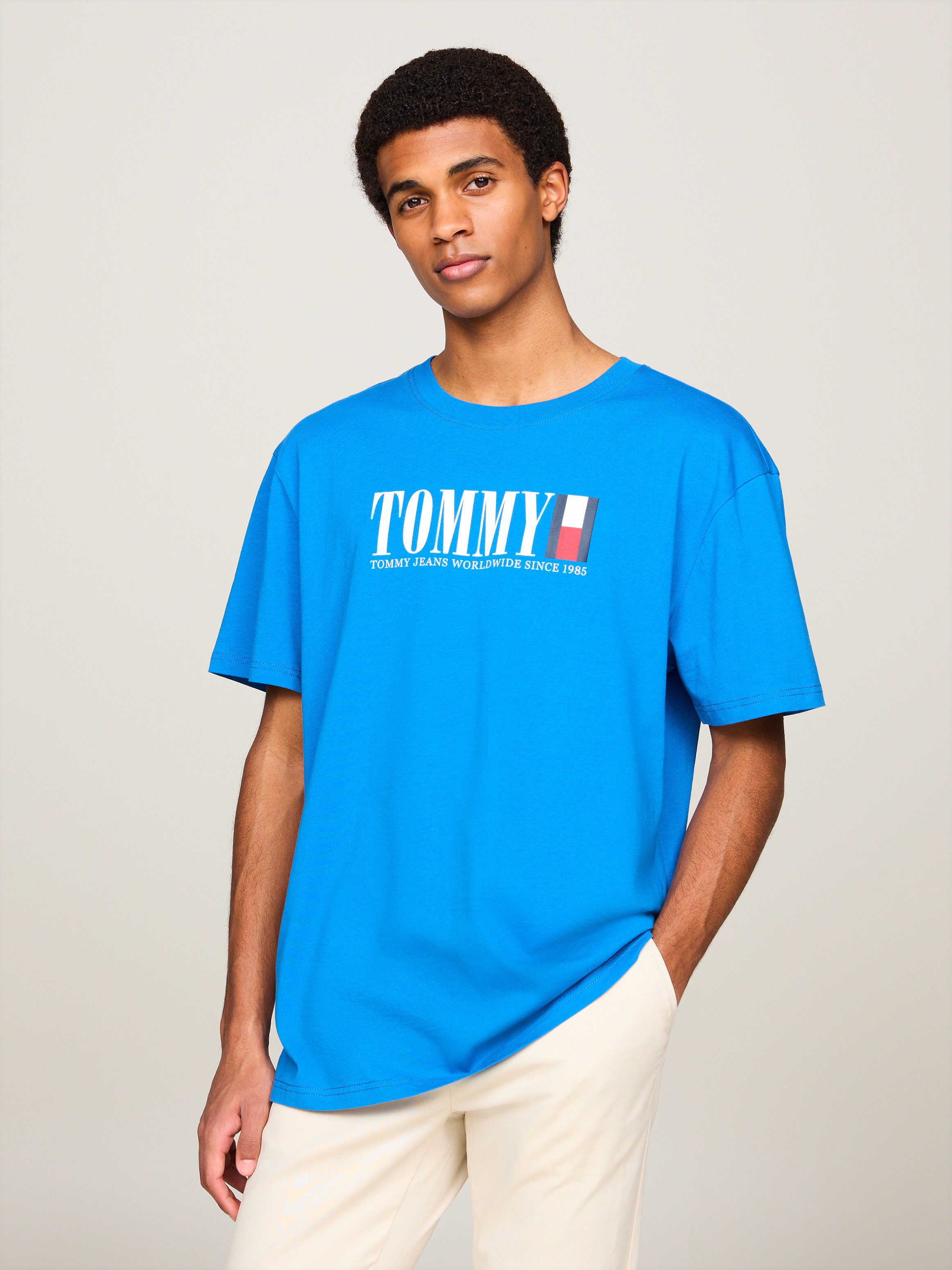 TOMMY JEANS T-shirt TJM REG TOMMY DNA FLAG TEE EXT
