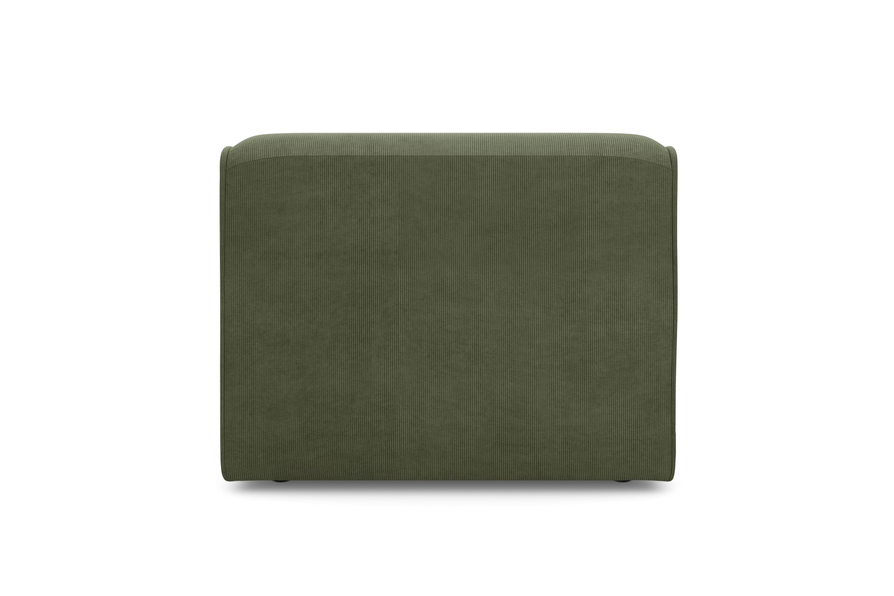 RAUM.ID Fauteuil Merid sofa-middenelement, afmetingen B/D/H: 84/97/46 cm als module of apart te gebruiken, voor individuele samenstelling
