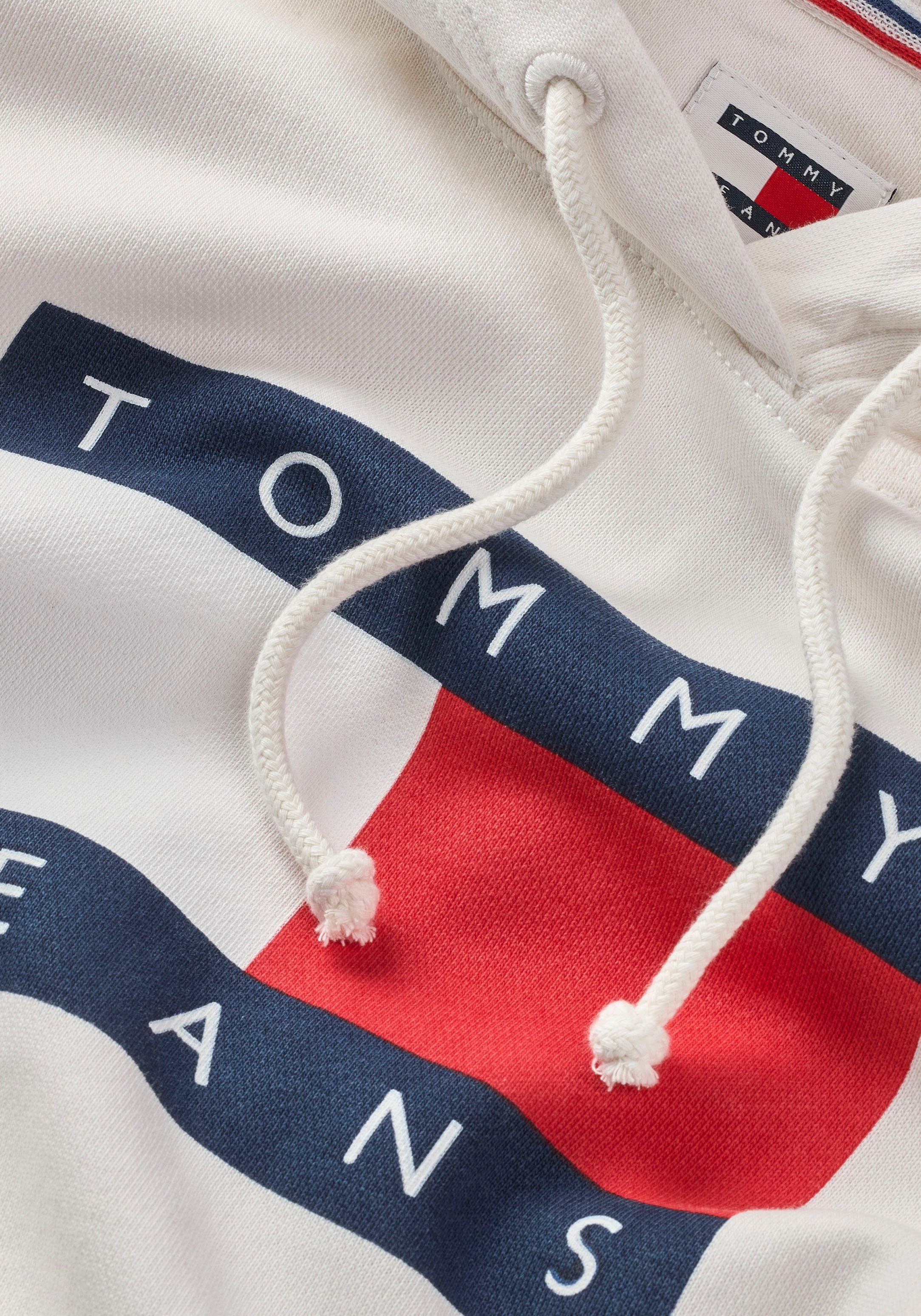 TOMMY JEANS Hoodie TJW REG TOMMY FLAG HOODIE EXT met capuchon logo-vlag