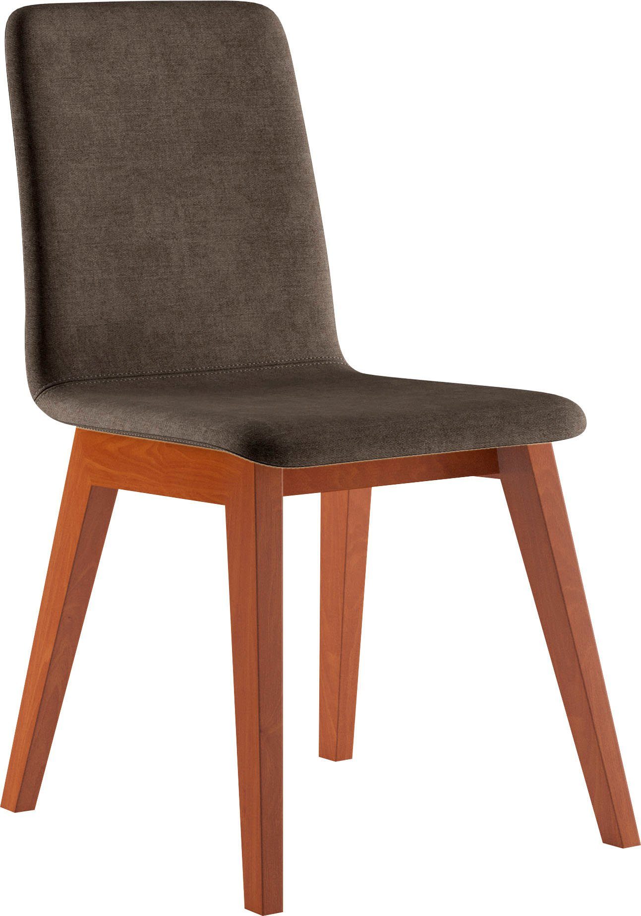 INOSIGN Stoel Sandy met verschillende stoelpootkleuren en kleurvarianten, zithoogte 47 cm (2 stuks)