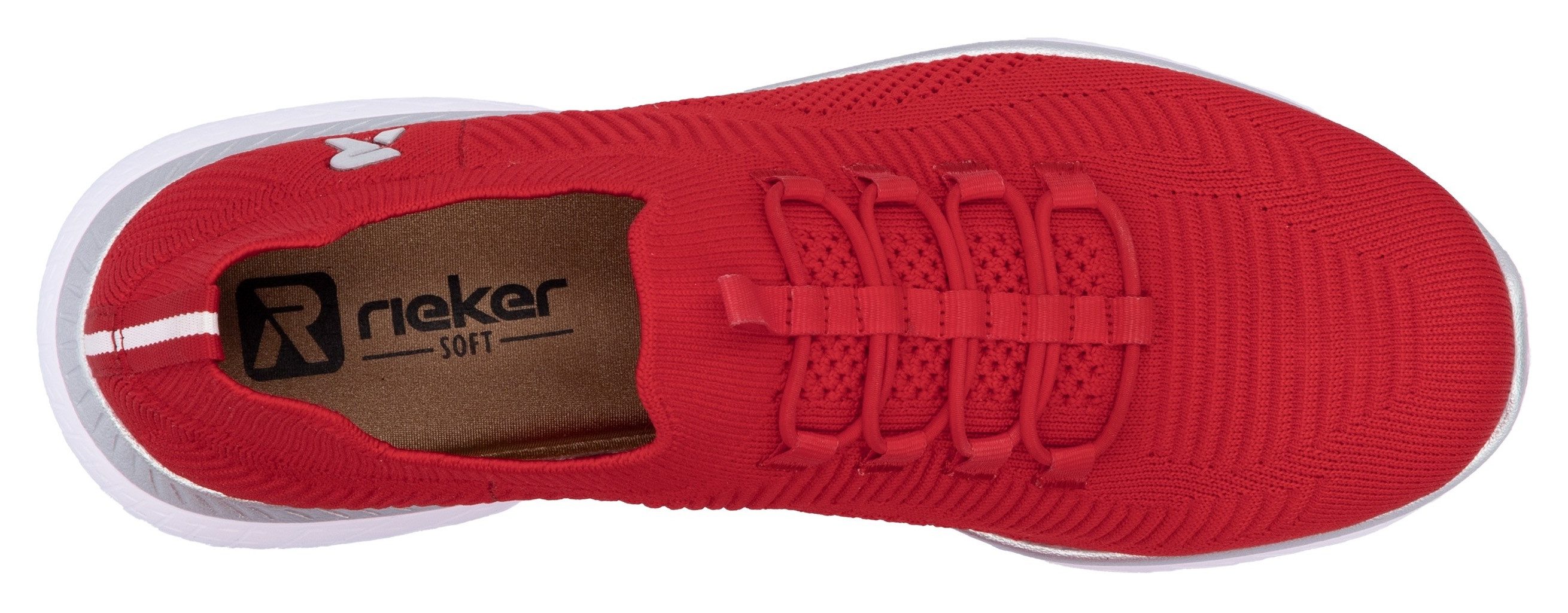 RIEKER Sport Slip-on sneakers , slipper, vrijetijdsschoen, instapschoen met elastische instap
