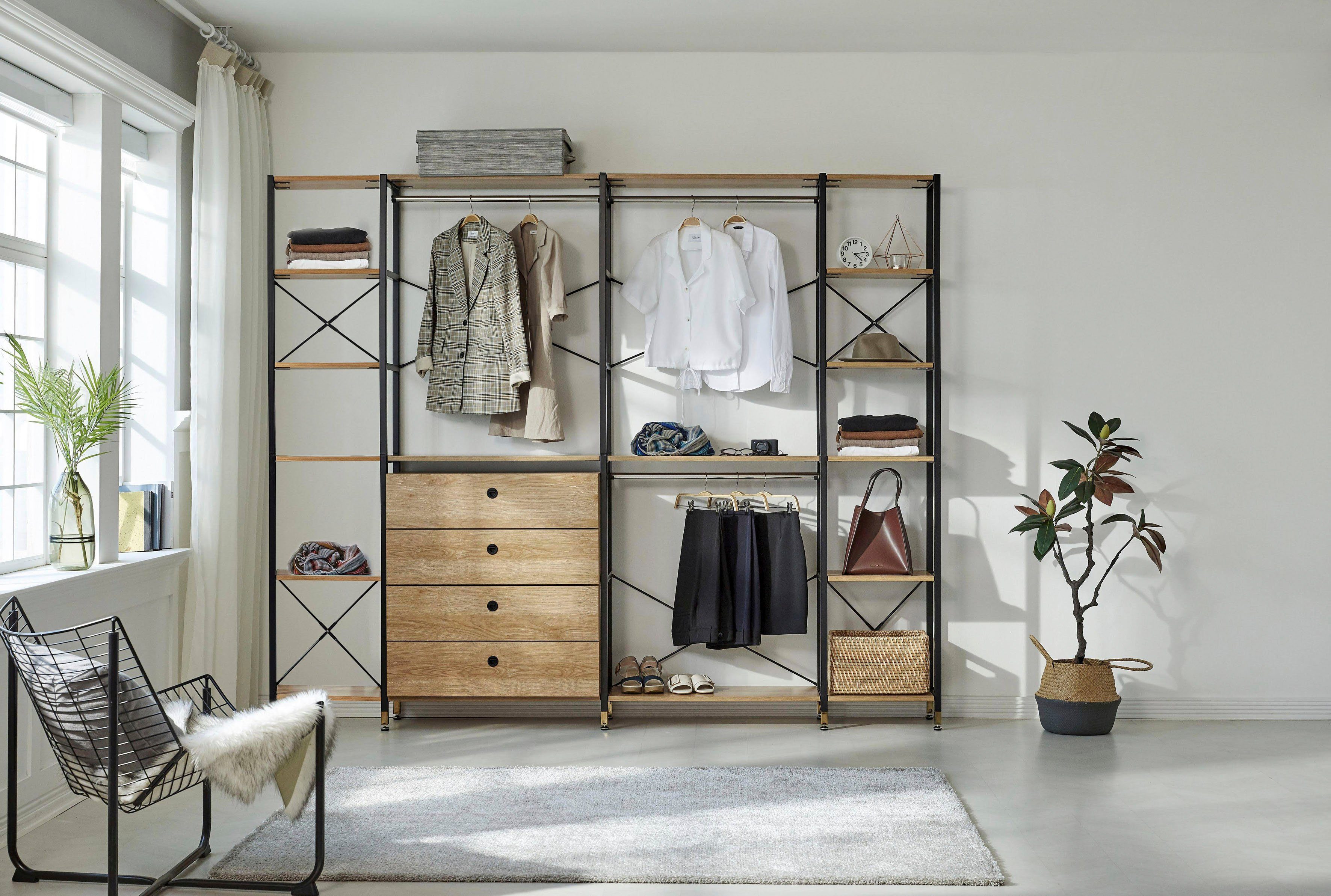 INOSIGN Multifunctionele kast Connor veelzijdig, geschikt voor alle ruimtes, breedte 252,50 cm