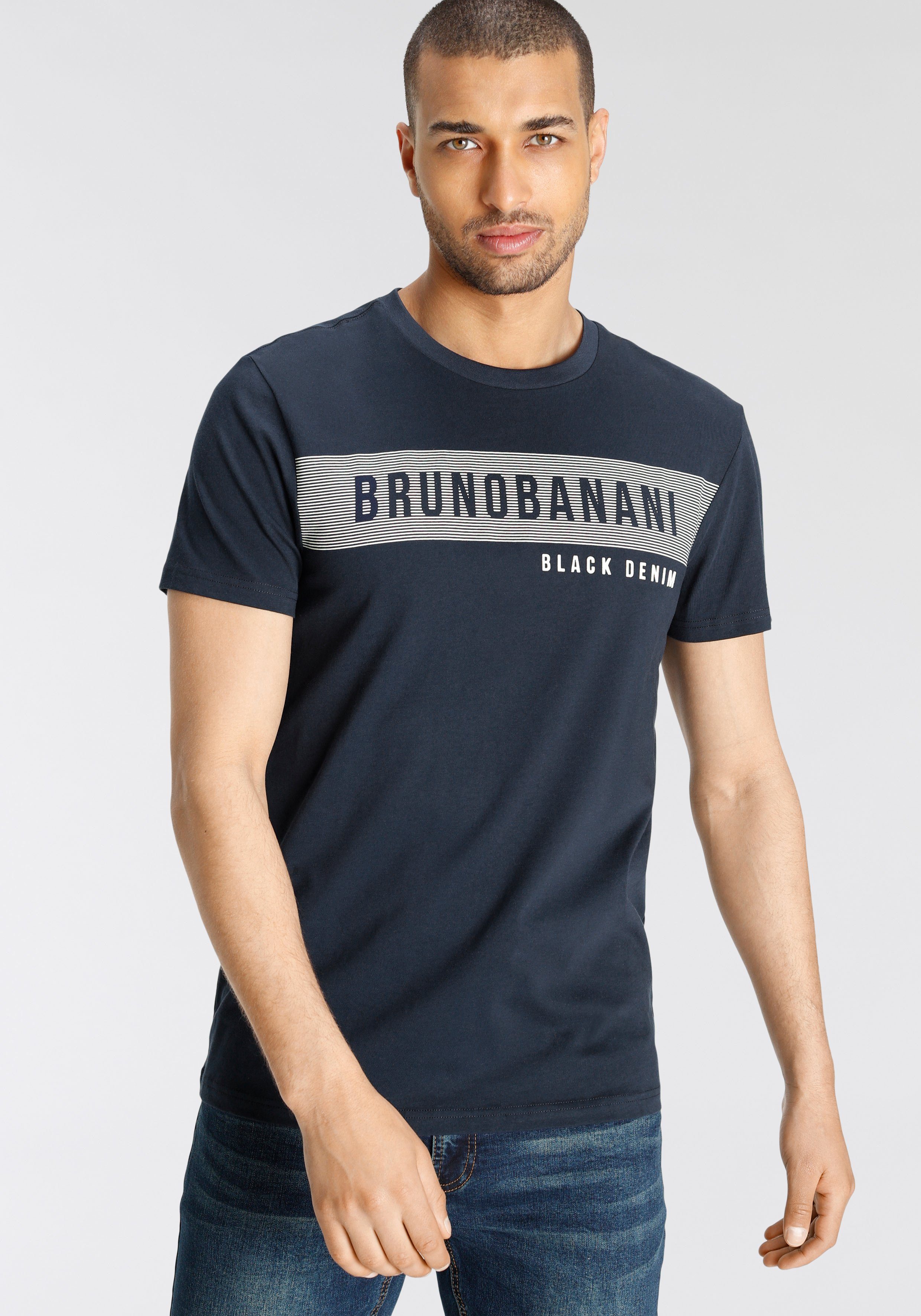 Bruno Banani T-shirt met merkprint