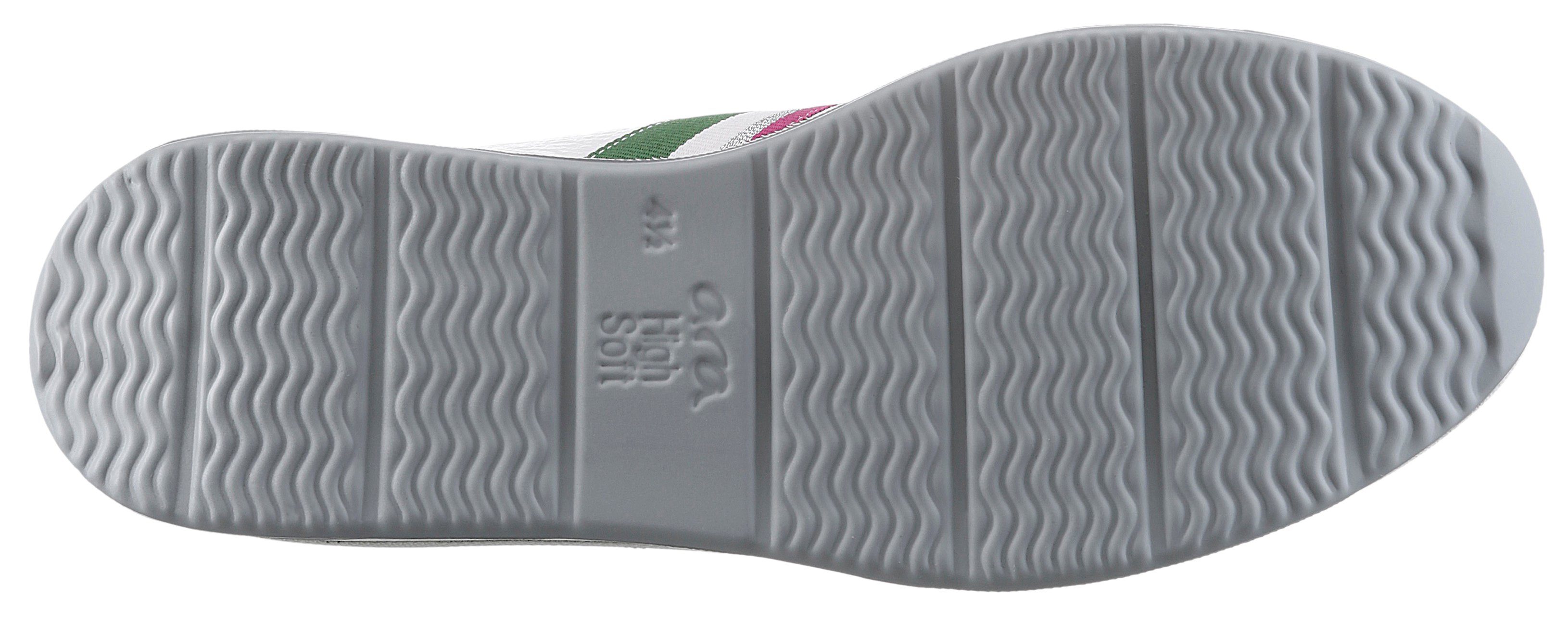 Ara Sneakers Sapporo in comfortbreedte h = zeer breed, vrijetijdsschoen, lage schoen, veterschoen