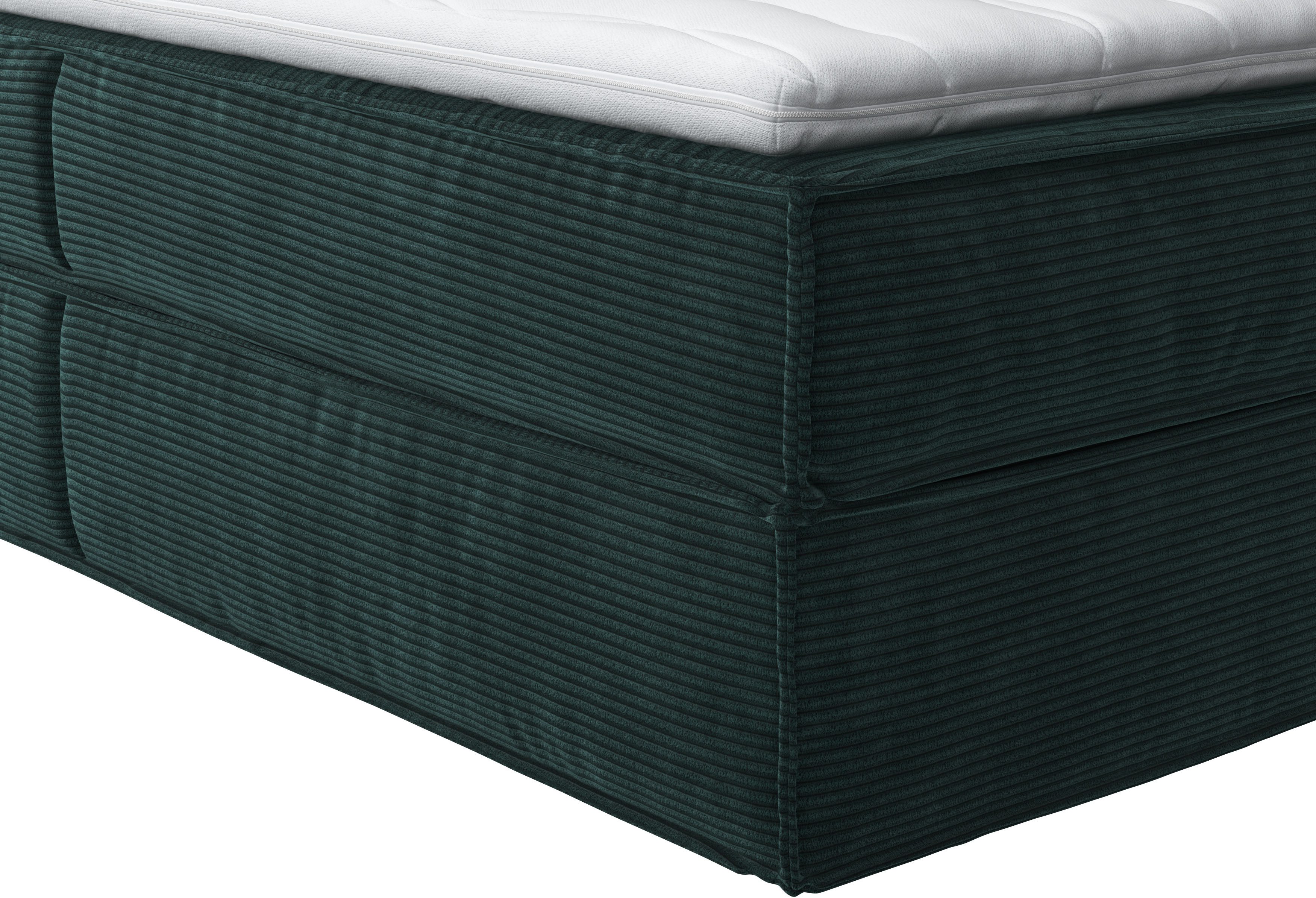 Home affaire Boxspring Sacy Boxbed incl. topmatras, 2 matrassen, hardheden H2, H3 en H4 naar keuze