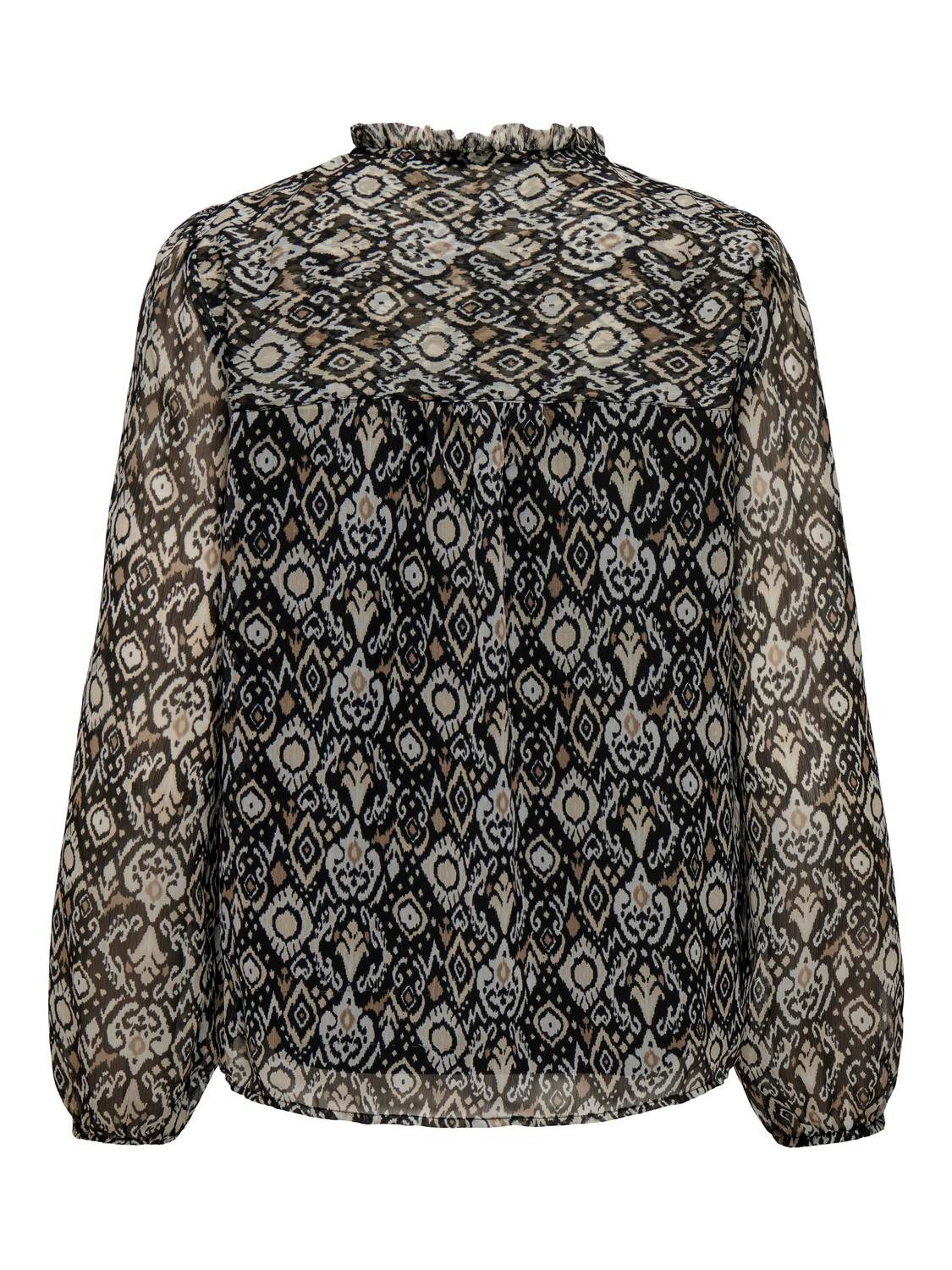 Only Chiffon blouse ONLDITSY L S BLOUSE WVN