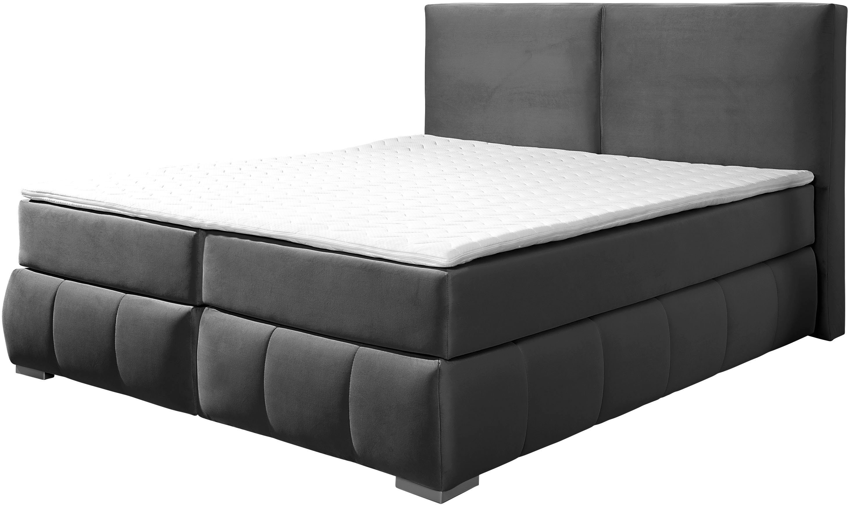 Guido Maria Kretschmer Home&Living Boxspring Wehma incl. matrastopper voor 3 verschillende matrassen, ook in fluwelen stof
