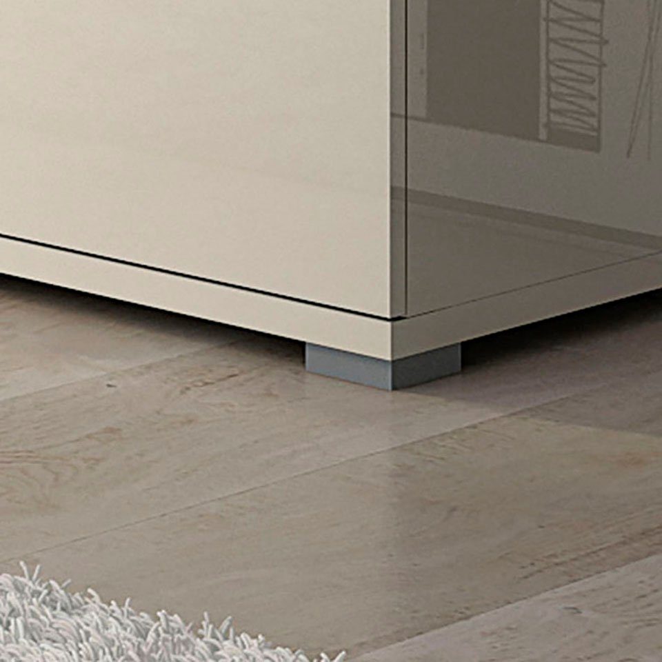 Places of Style Vitrinekast Piano UV-gecoat, soft close-functie
