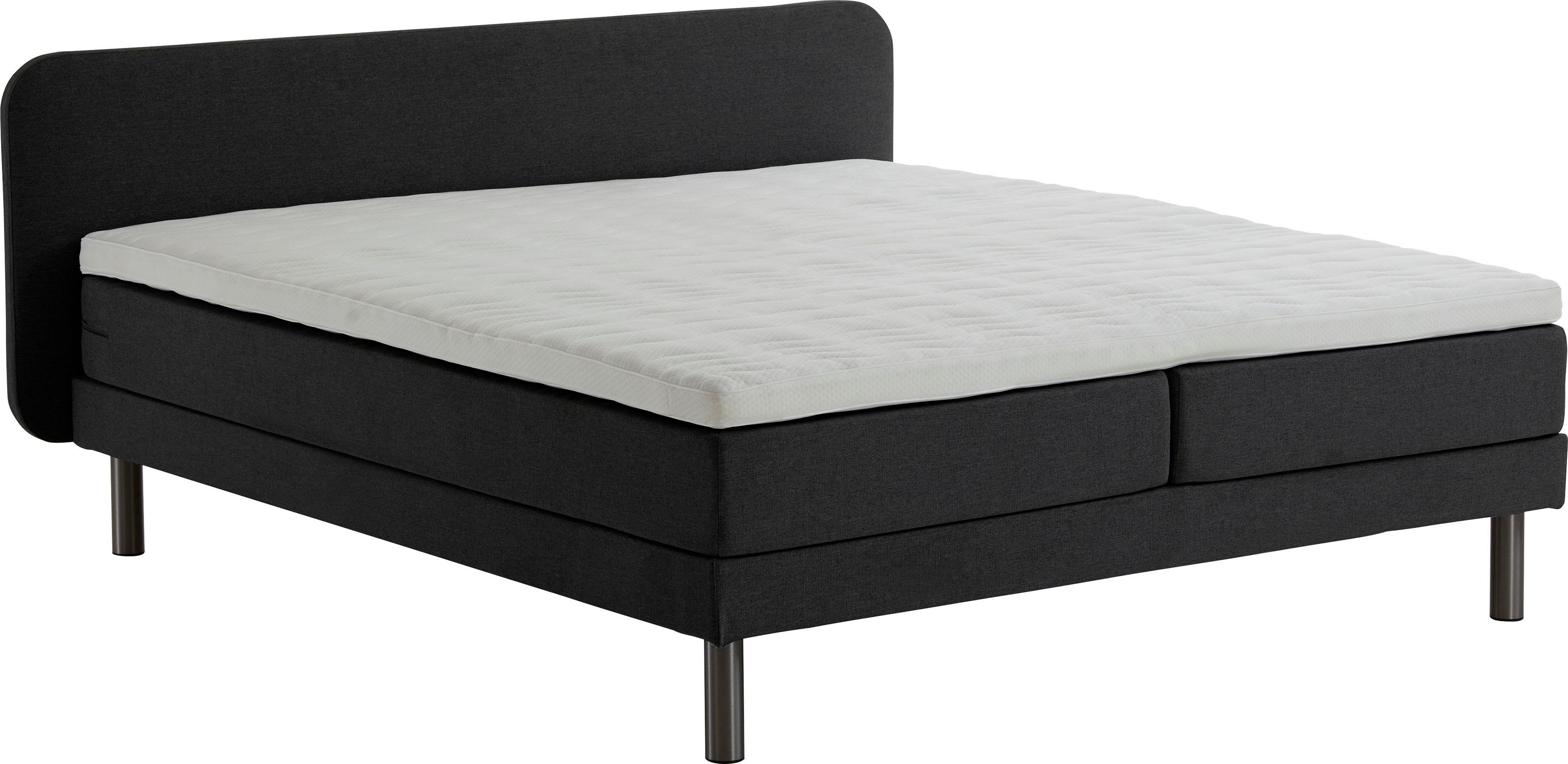 ATLANTIC home collection Boxspring CAROLA met 7-zones-pocketveringsmatras en topmatras van comfortschuim