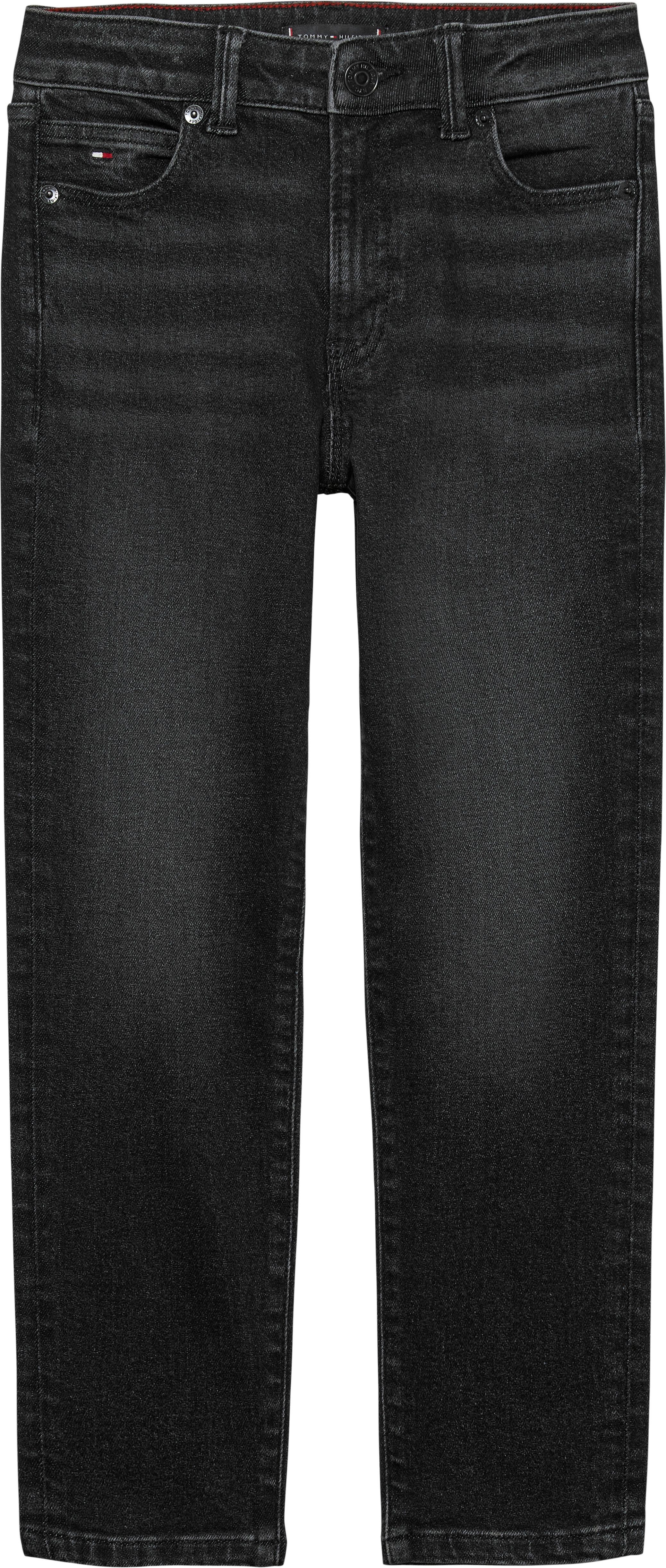 Tommy Hilfiger Straight jeans MODERN STRAIGHT WASHED BLK DENIM