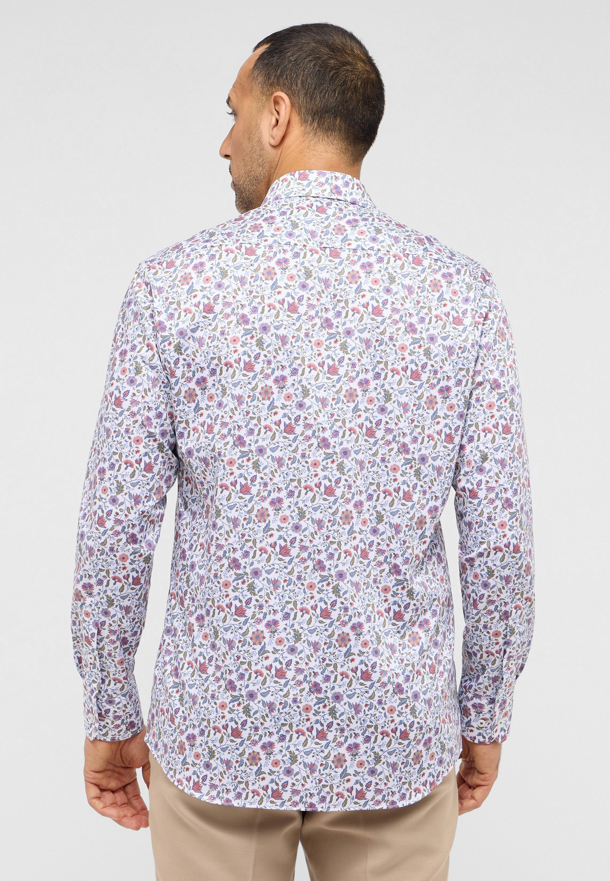Eterna Overhemd met lange mouwen MODERN FIT NON IRON (strijkvrij)
