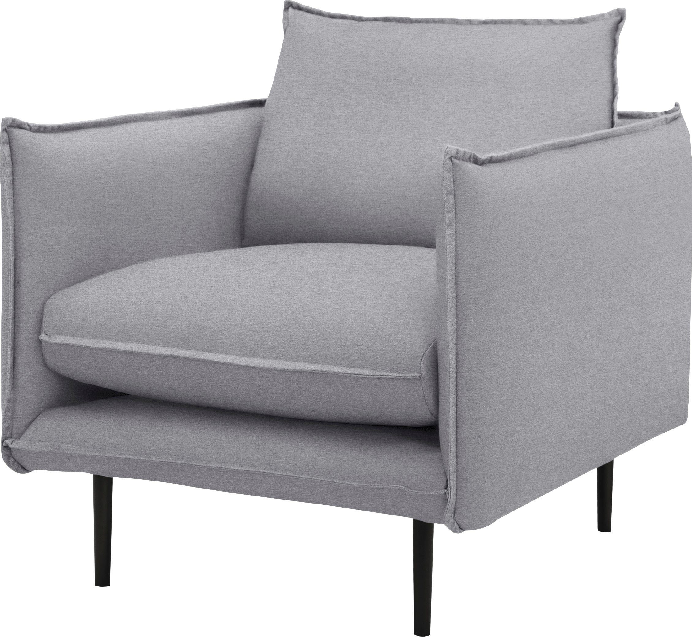 INOSIGN Fauteuil Somba met dikke opstaande naad en elegante look