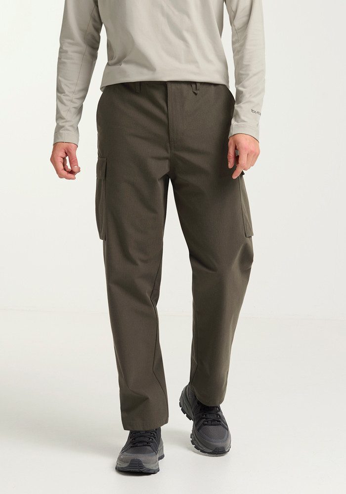 Jack Wolfskin Cargobroek YUMA CARGO PANTS M heren broeken maat 54 groen