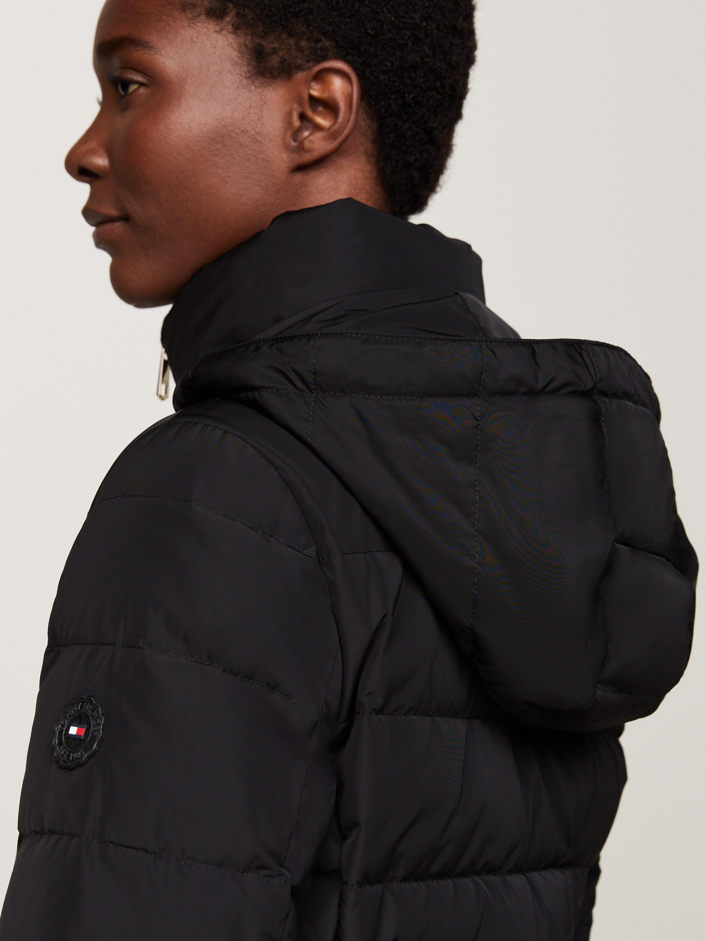 Tommy Hilfiger Gewatteerde jas met logopatch