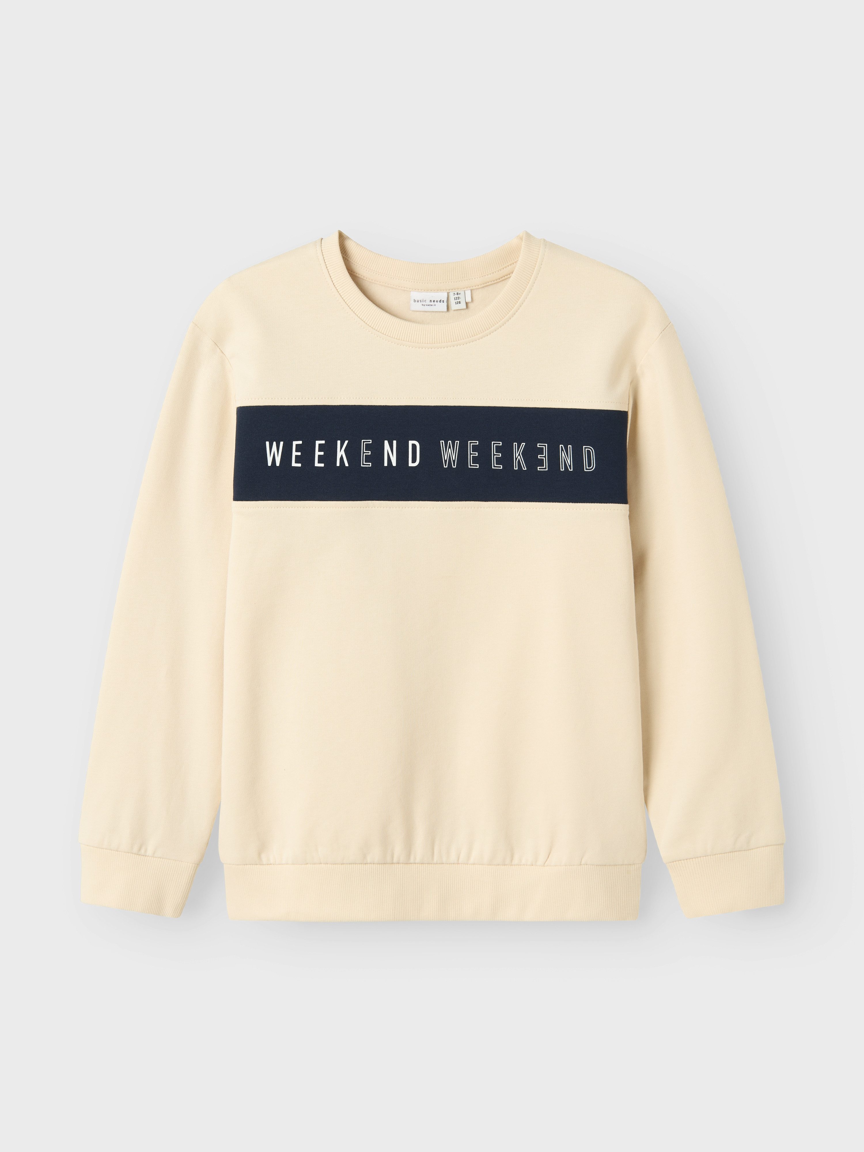 Name It Sweatshirt NKMVANCE LS NREG SWEAT BRU
