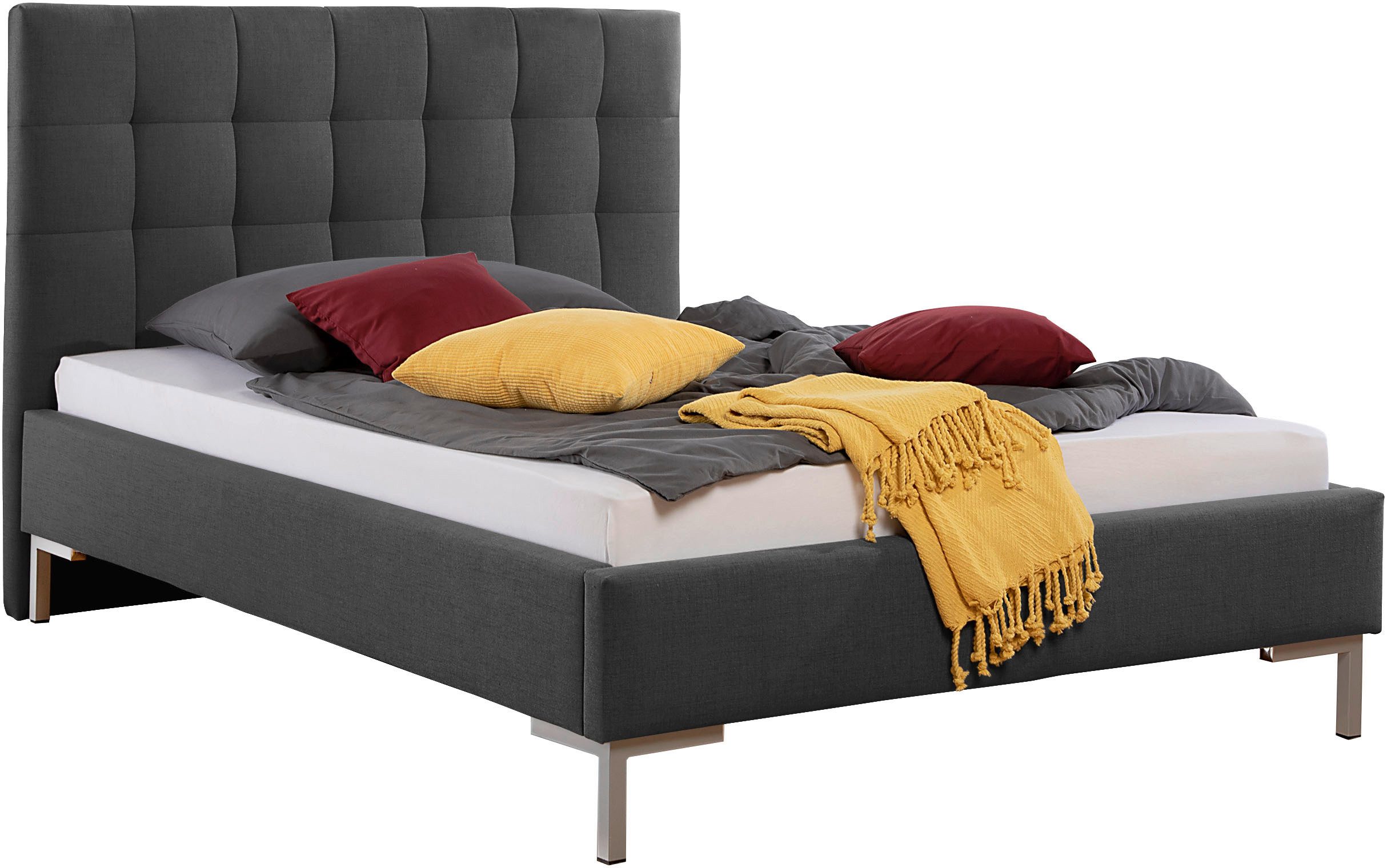 Maintal Gestoffeerd bed Zijkanten van het bed zelf te monteren, zonder bedkist