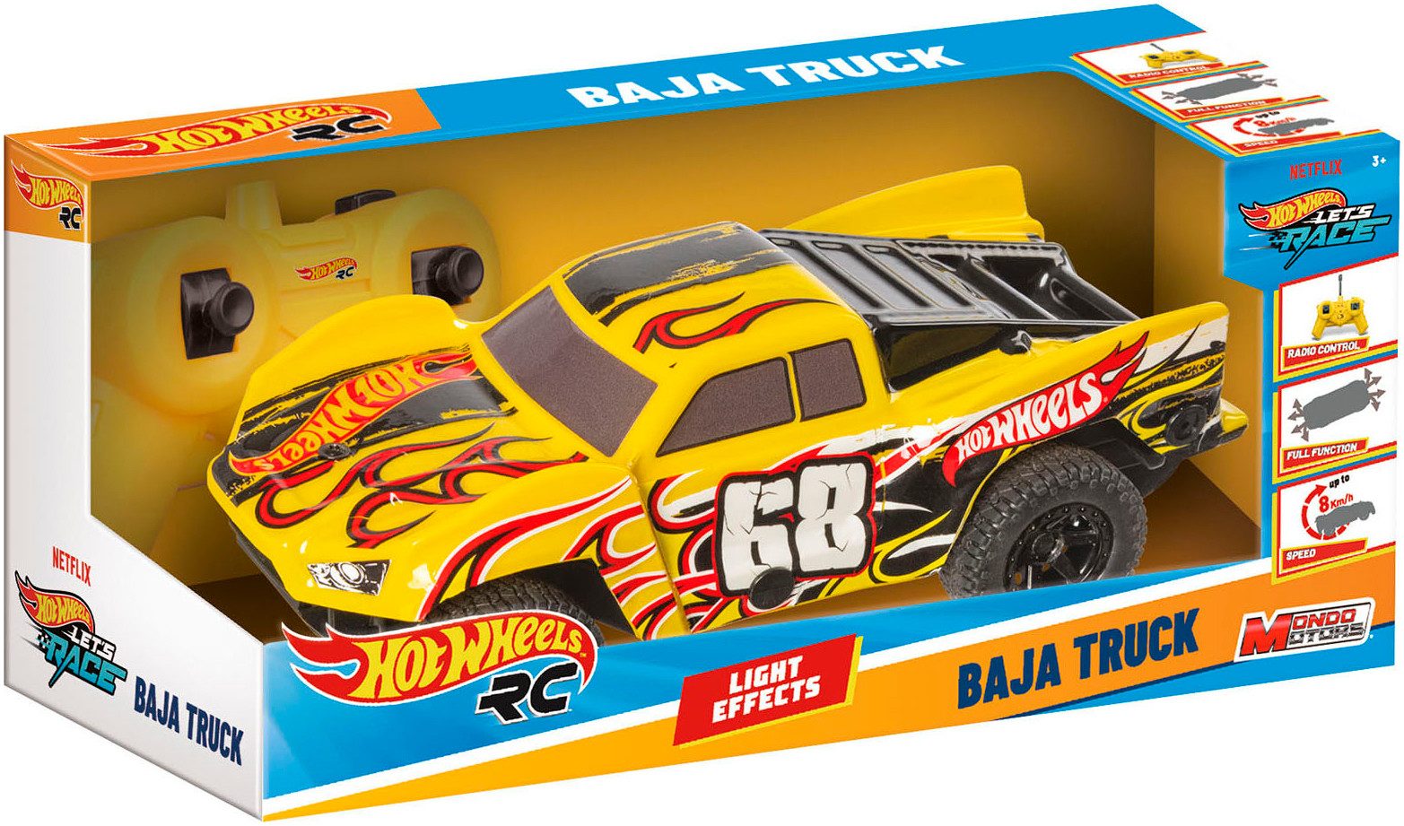Happy People Radiografisch bestuurbare truck Hot Wheels Lets Race Baja Truck