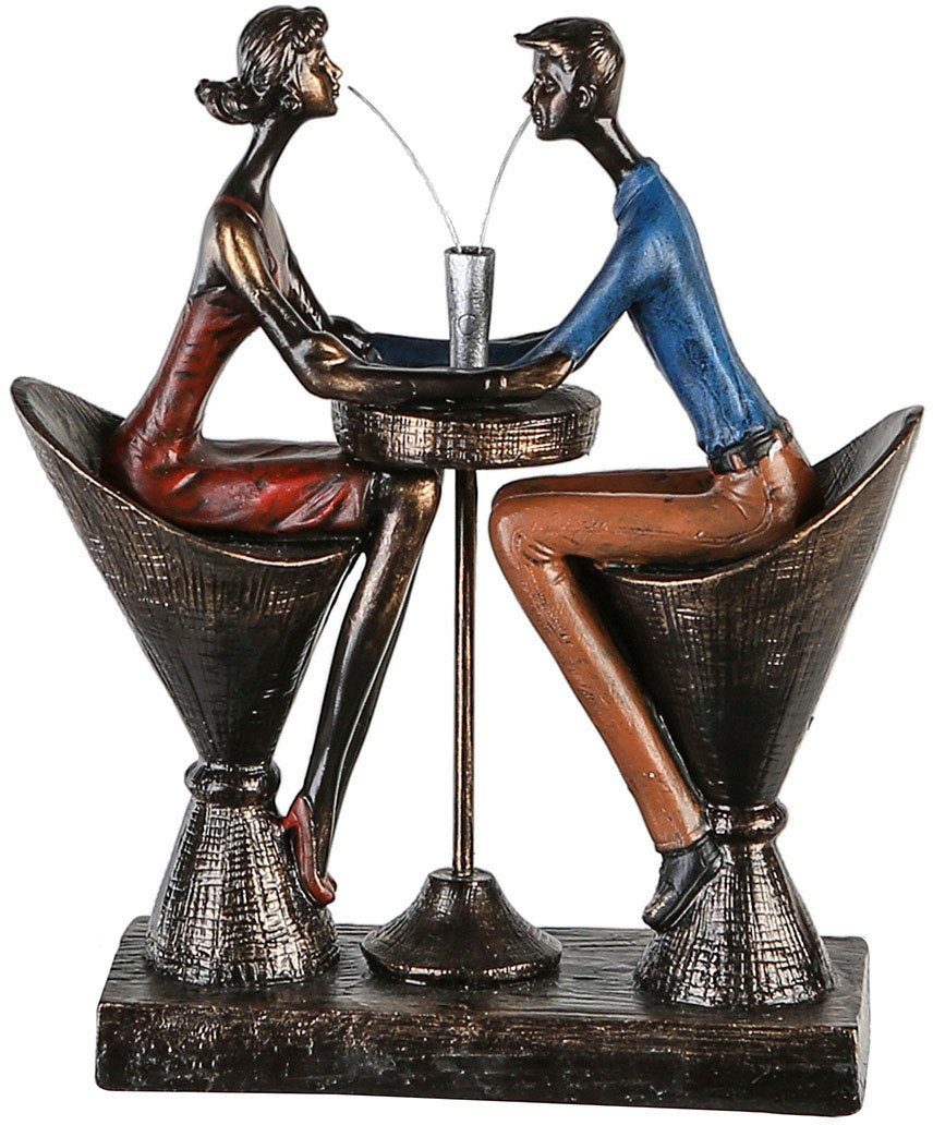 Casablanca by Gilde Decoratief figuur Skulptur "Table for two" (1 stuk)