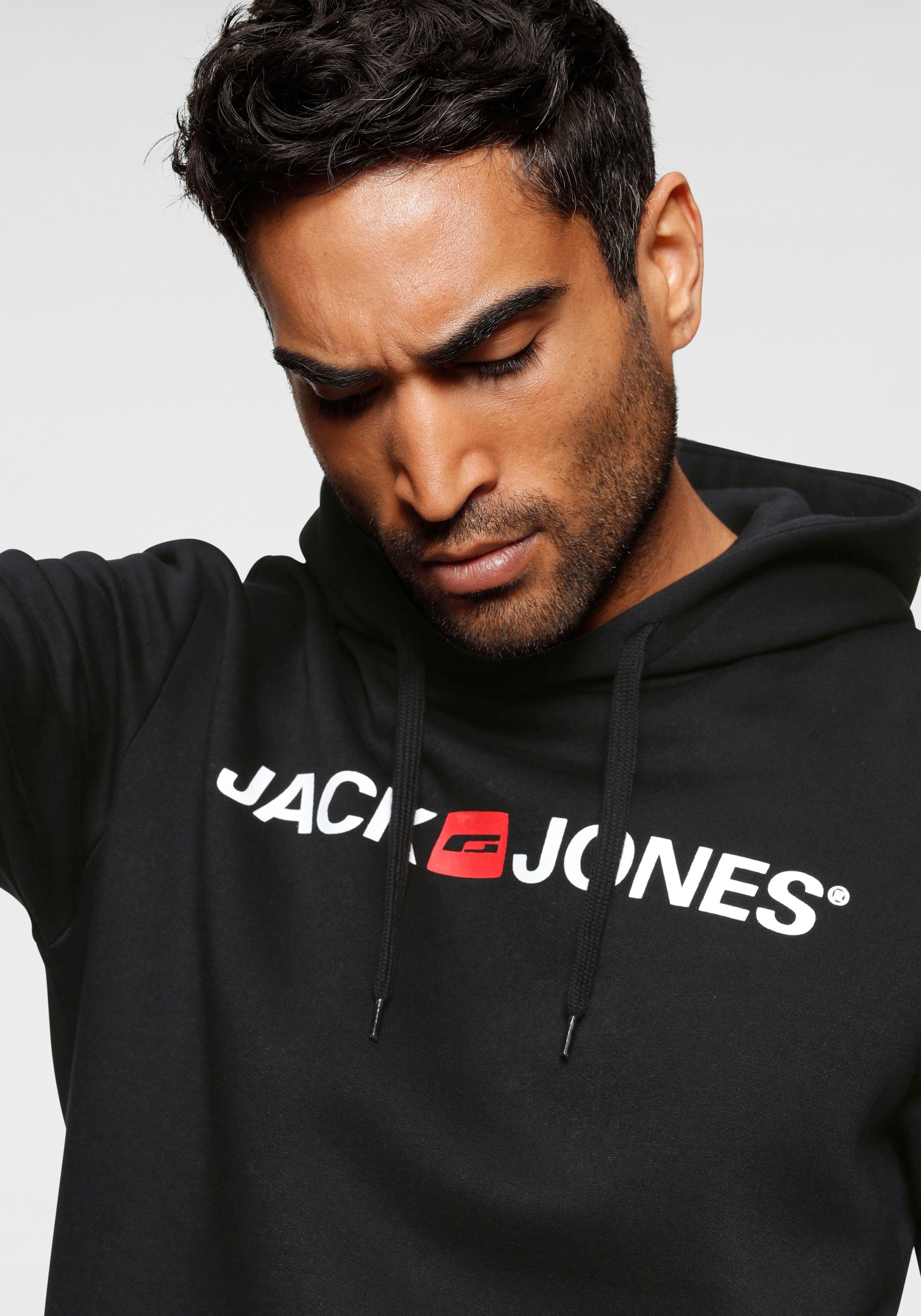 Jack & Jones Hoodie Logo Hoodie Oldschool