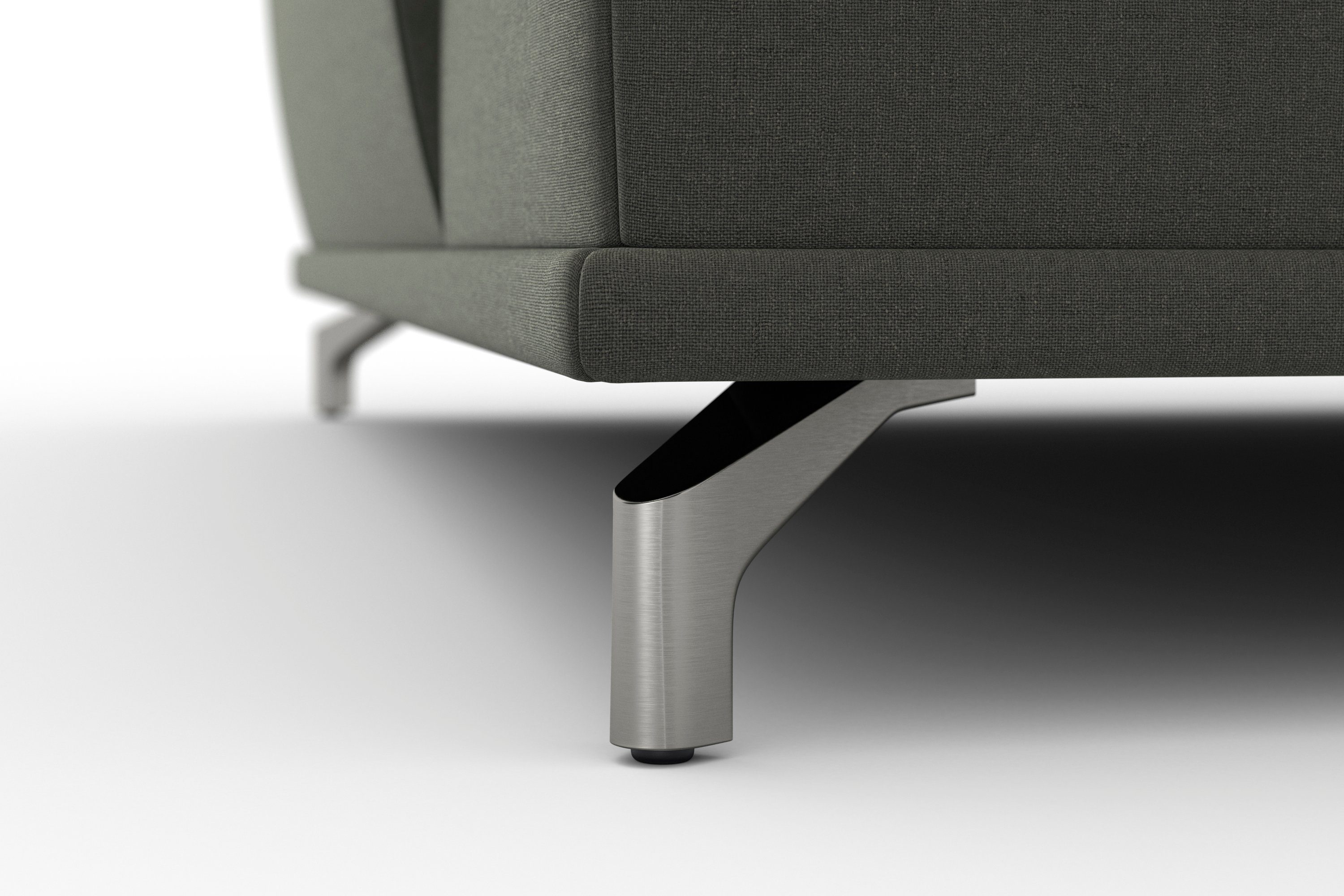 sit&more Zithoek Cabrio U-vorm, met zitdiepteverstelling, arm- en hoofdsteunverstelling