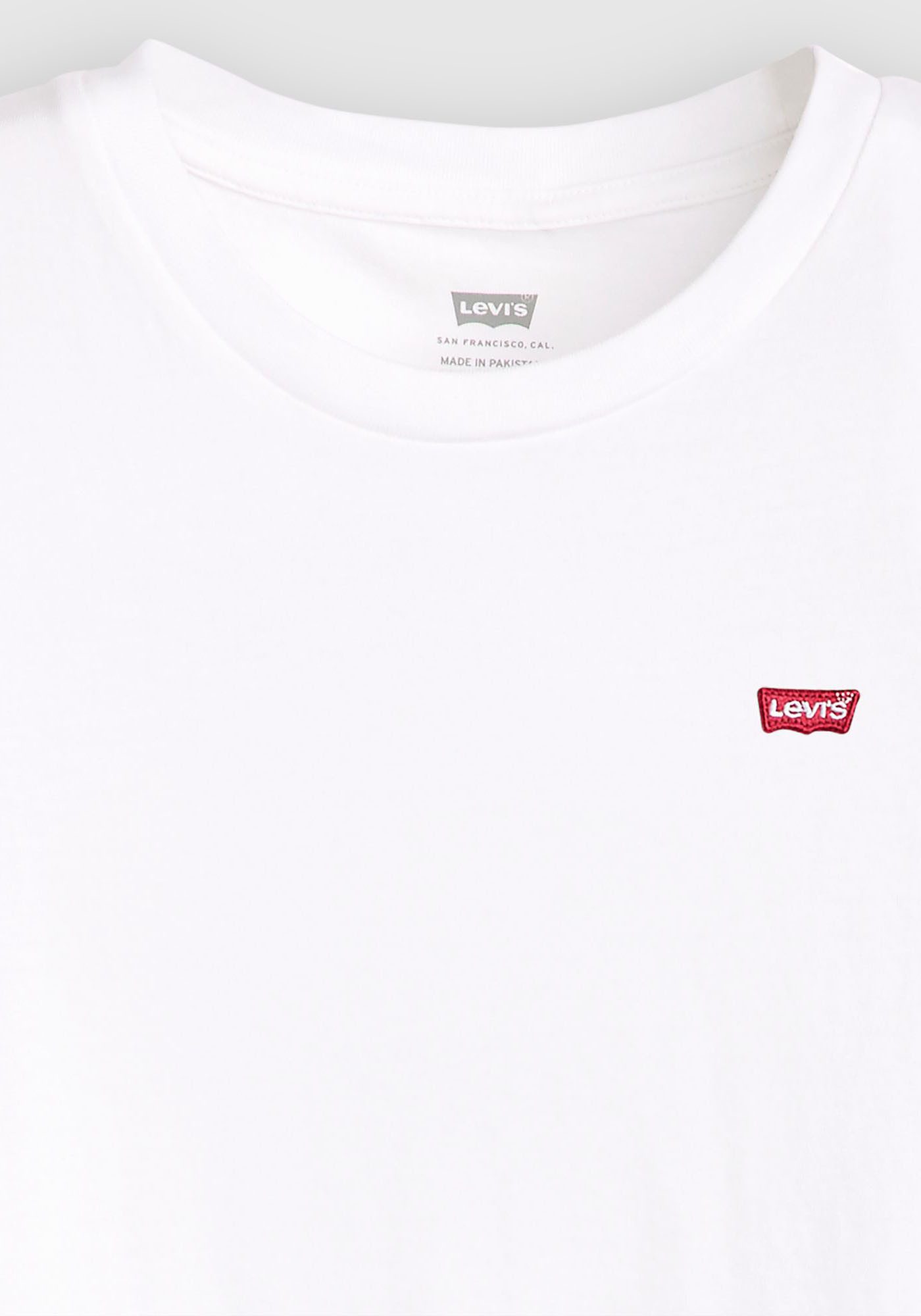 Levi's® T-shirt Mini-Logo met klein logoborduursel op borsthoogte (2-delig, Set van 2)