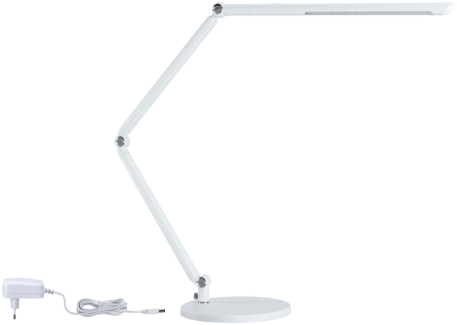 Paulmann Led-bureaulamp FlexBar 3step, sw tunw dim, 10,6w, kabel 1,50 m, dimbaar (1 stuk) led tafellampen wit
