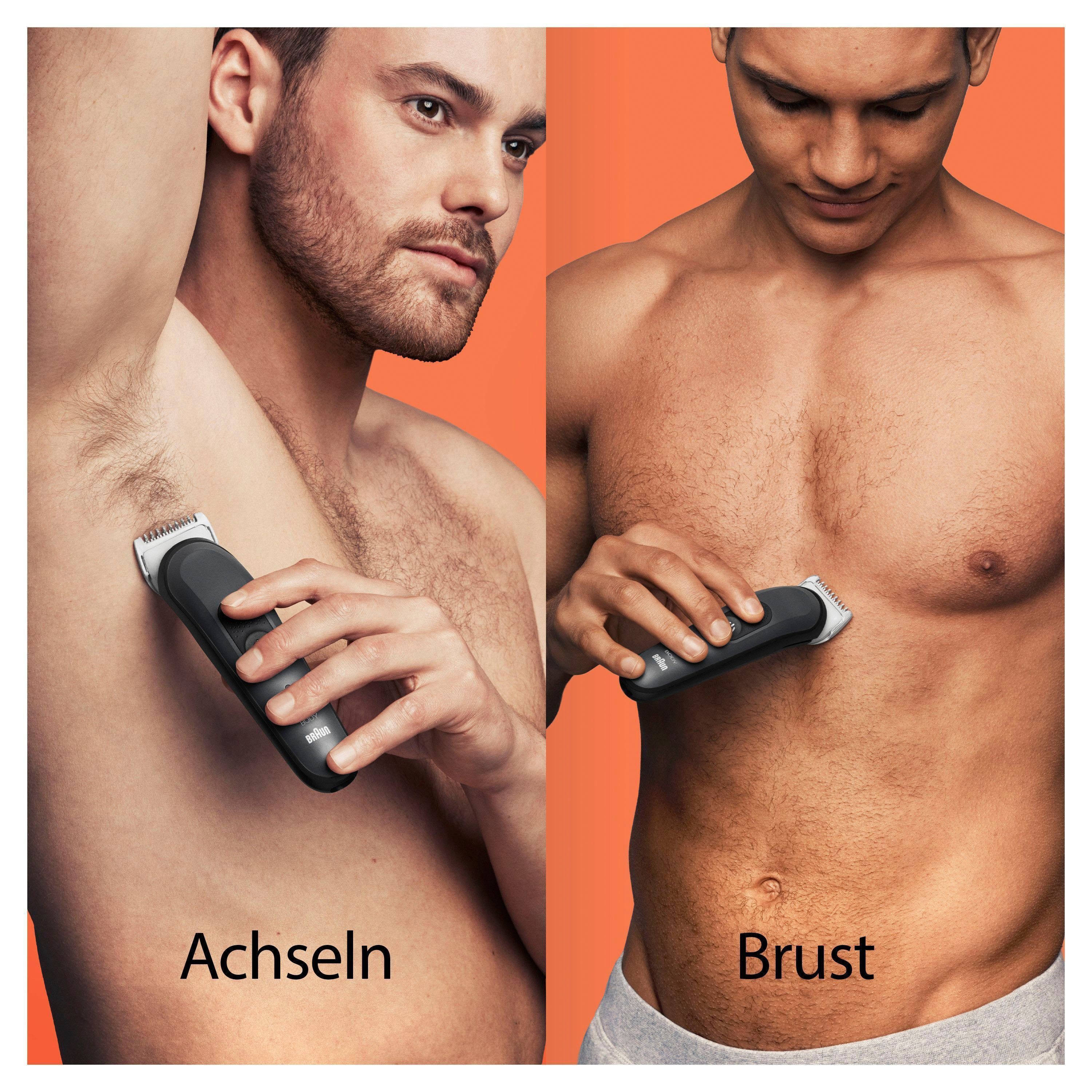 Braun Tondeuse Bodygroomer BG3340 SkinShield-technologie, nat afneembaar