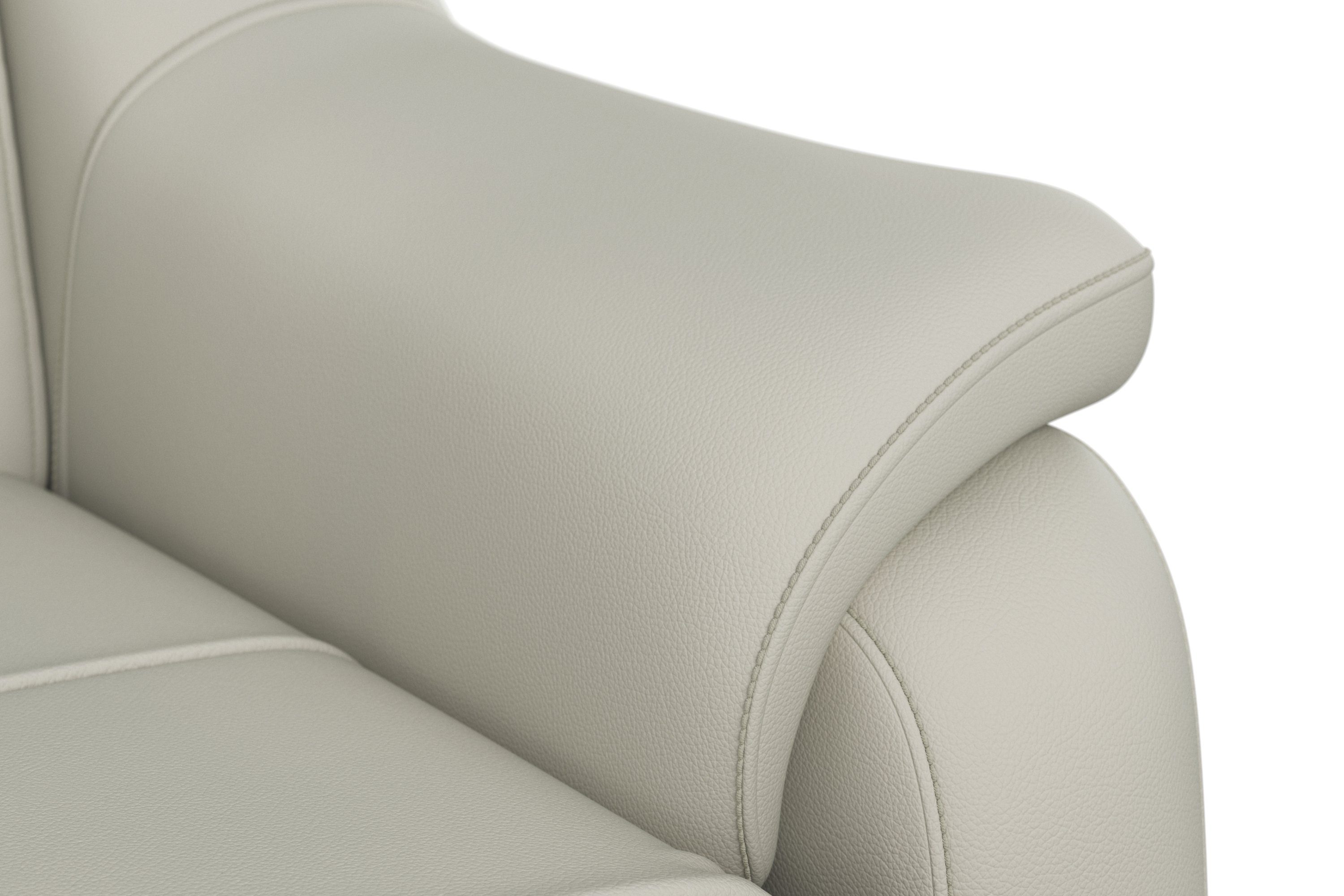 sit&more Hoekbank Freetown L-vorm met verstelbare hoofdsteun en comfortabele binnenvering