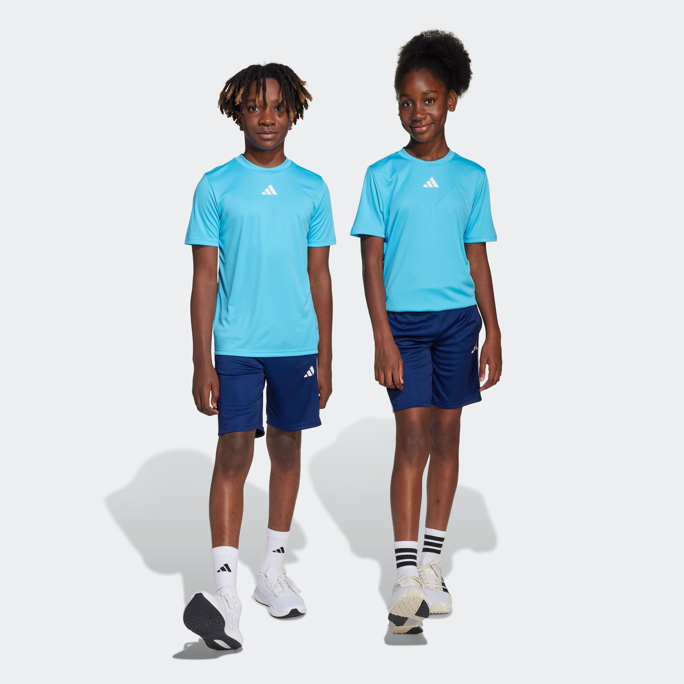 adidas Sportswear Trainingspak J TR-ES 3S SET (2-delig) kinderen trainingspakken maat 164 blauw