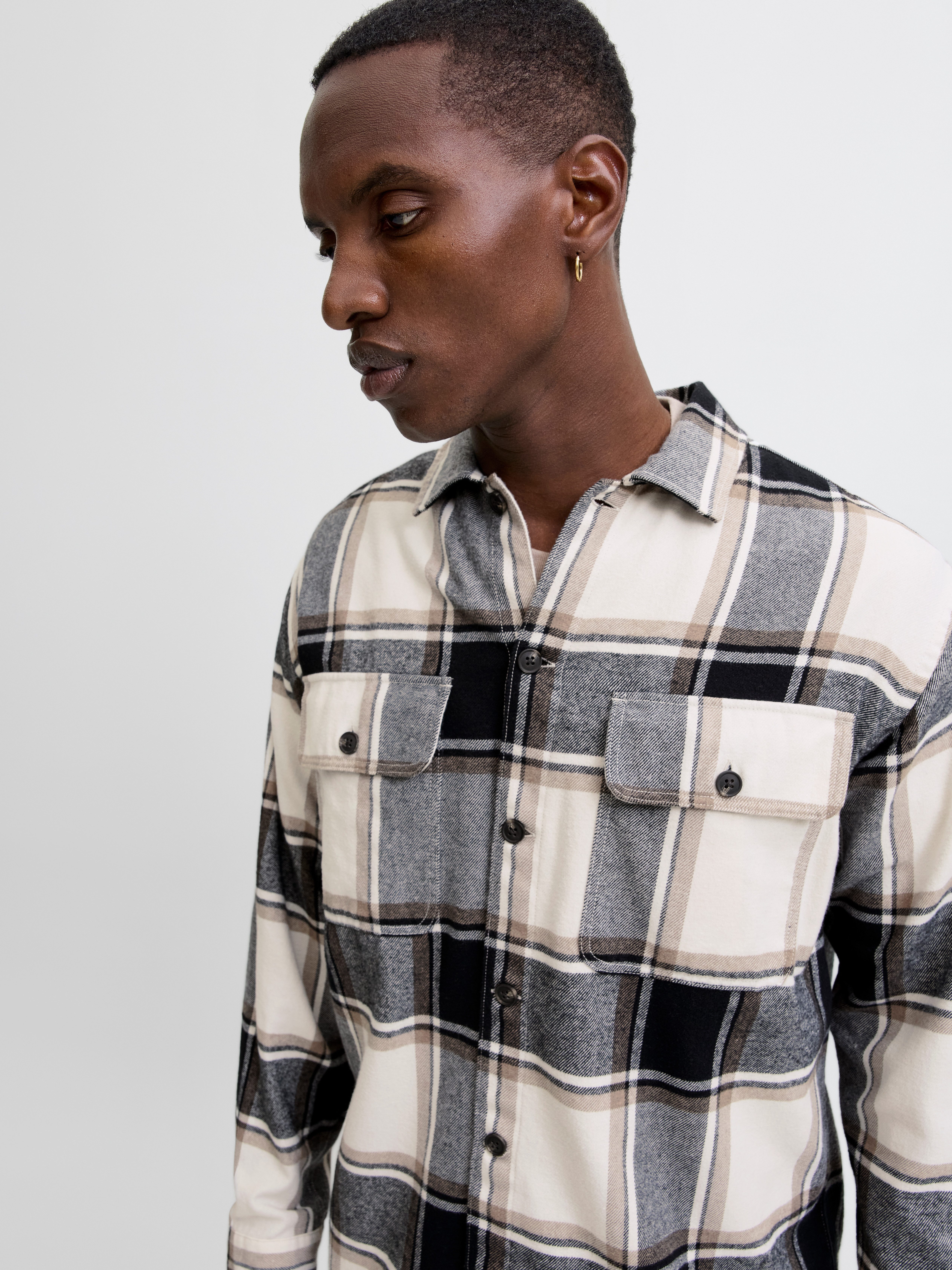 Jack & Jones Overhemd met lange mouwen JJECHARGE OVERSHIRT LS NOOS