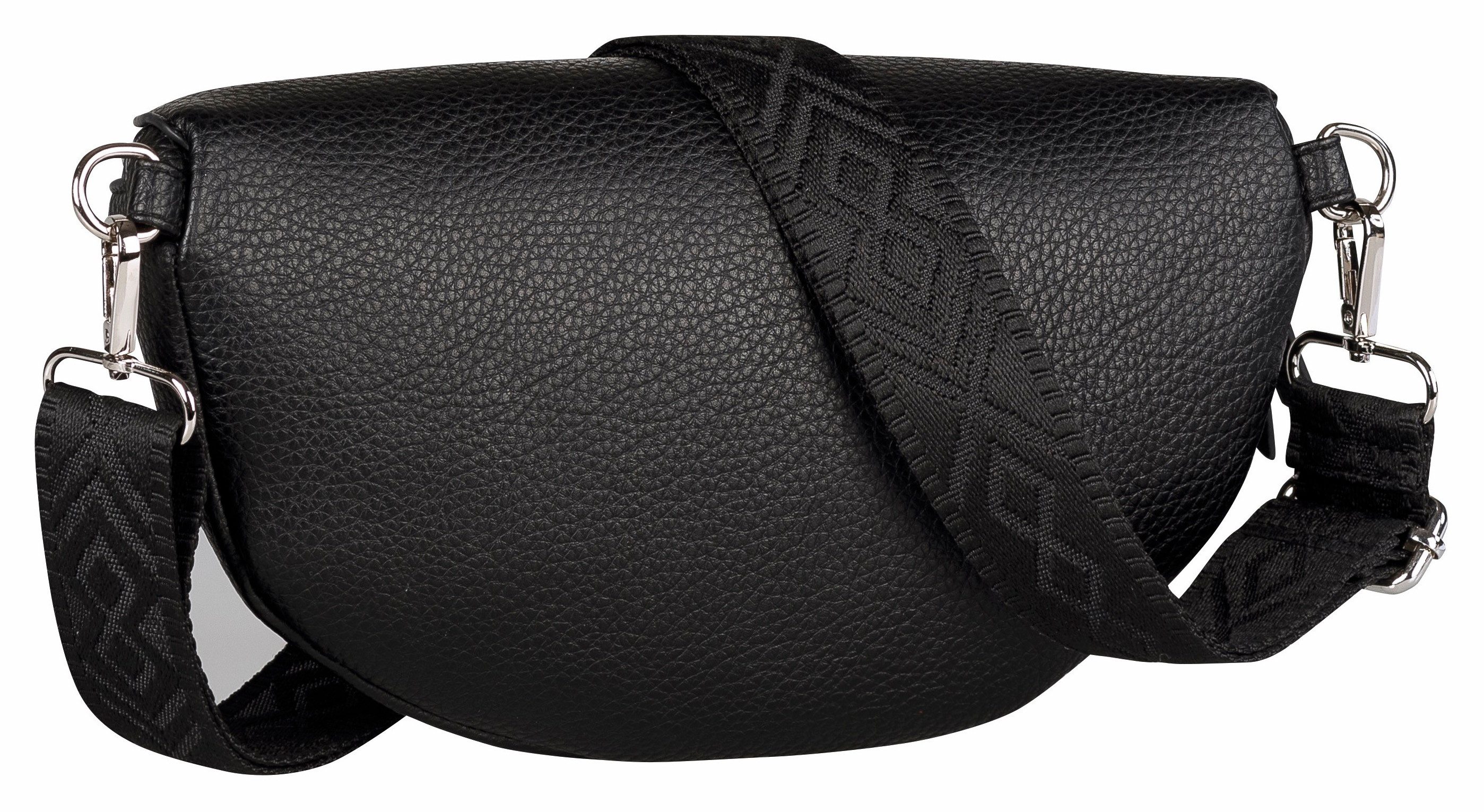 Bruno Banani Buiktasje Amalfi Heuptas schoudertas brede riem crossbody bag