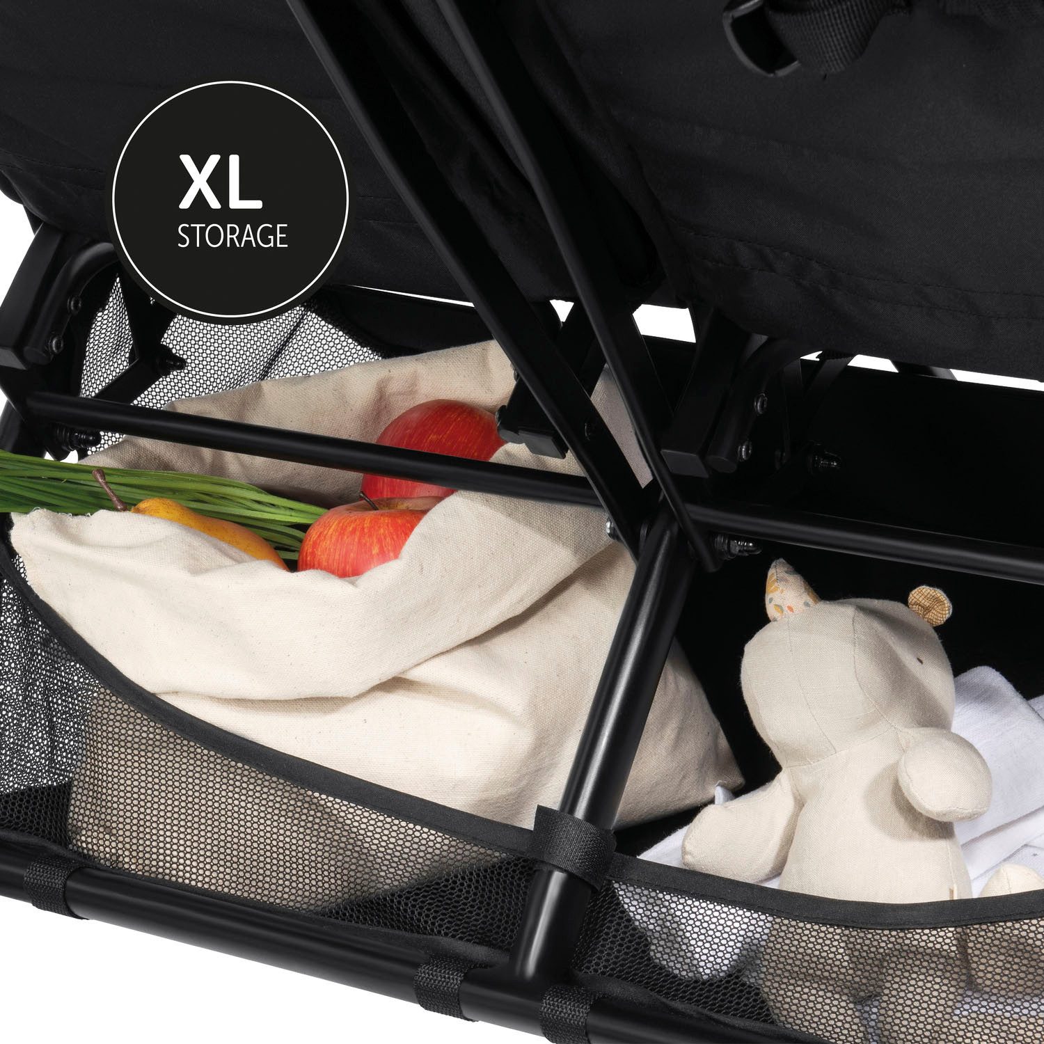 Hauck Duobuggy Swift X Duo, black