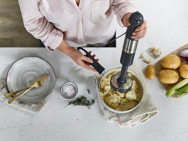 KENWOOD Staafmixer HBM60.307GY Triblade XL+