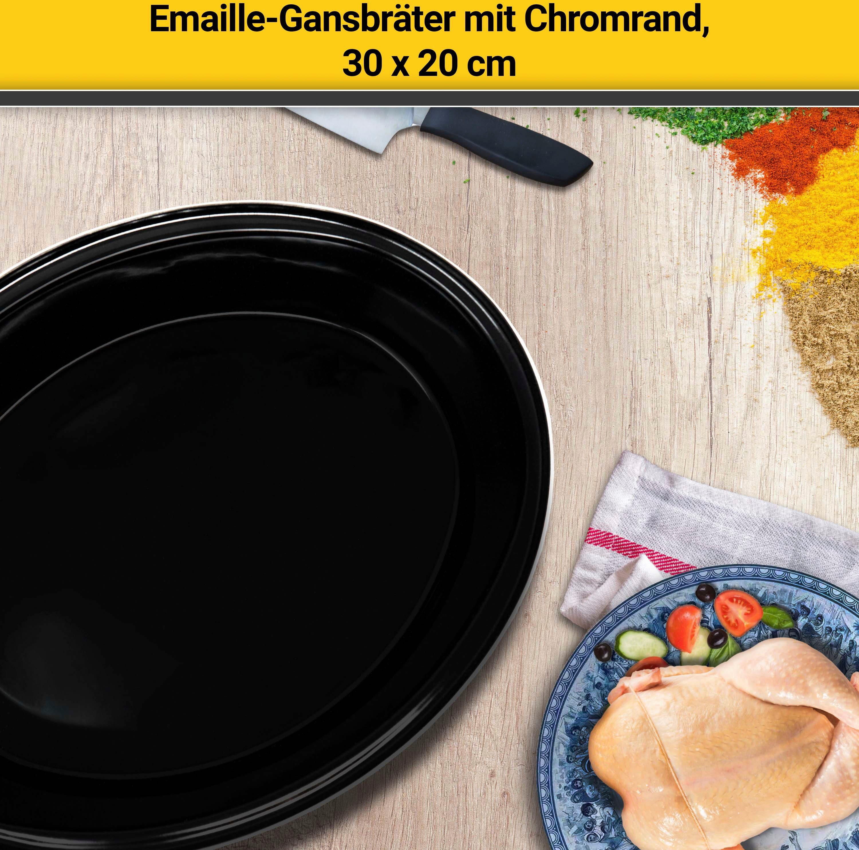 Krüger Braadpan met chroomrand, inductie