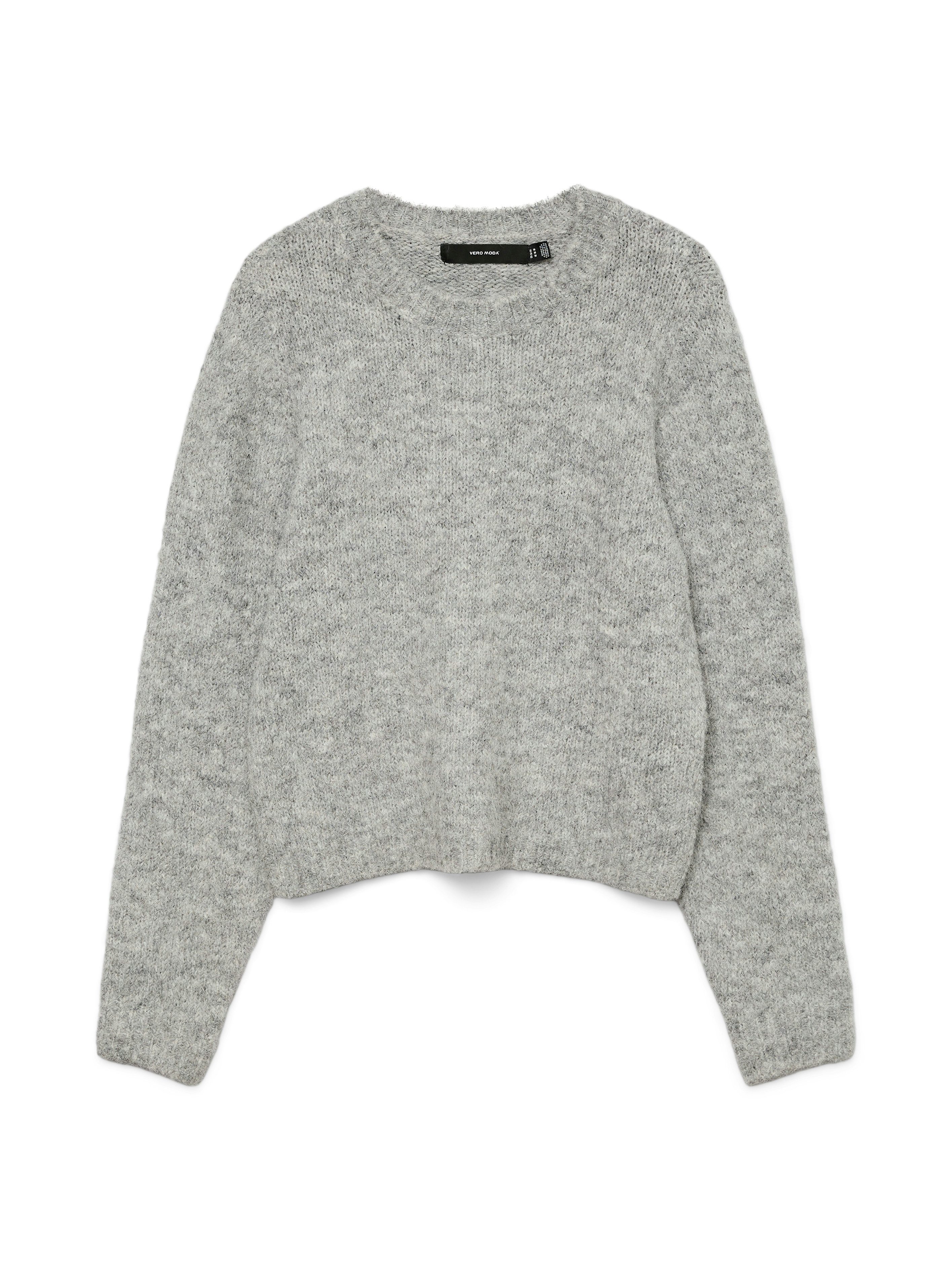 Vero Moda Gebreide trui VMNOVAH LS O-NECK PULLOVER GA NOOS