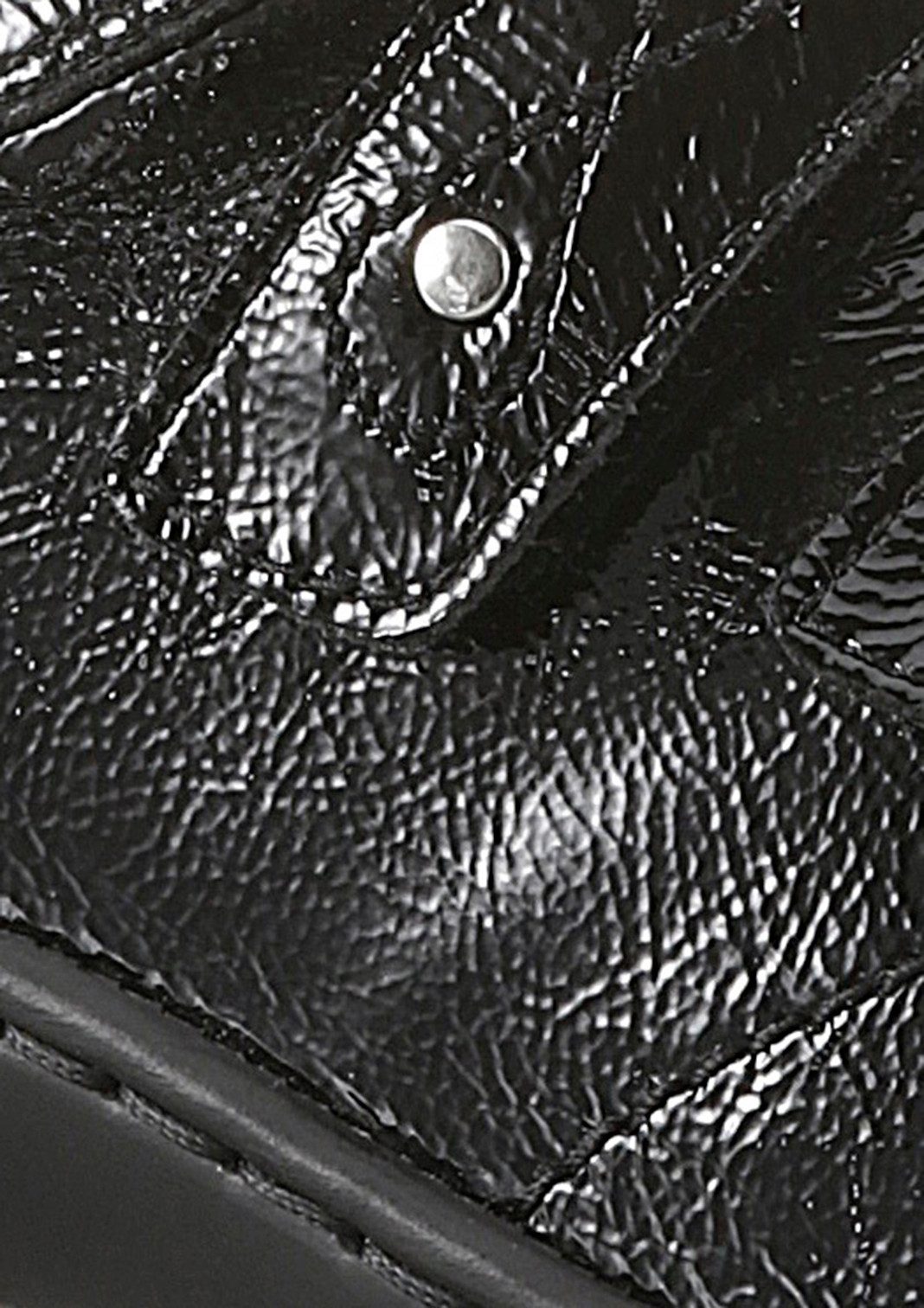 Waldläufer Klittenbandschoenen Henni Comfortabele schoen, slipper in glanzlook en comfortabele schoenwijdte H