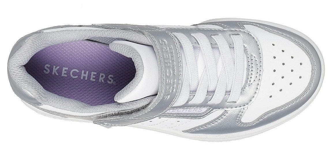 Skechers Sneakers QUICK STREET Retro sneaker met klittenbandsluiting, maat sjabloon om te downloaden