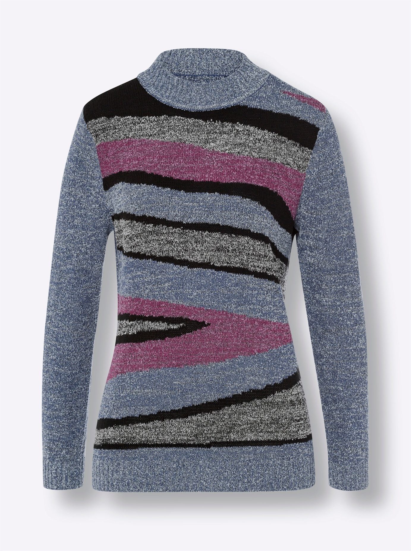 Classic Basics Trui met staande kraag Trui met opstaande kraag