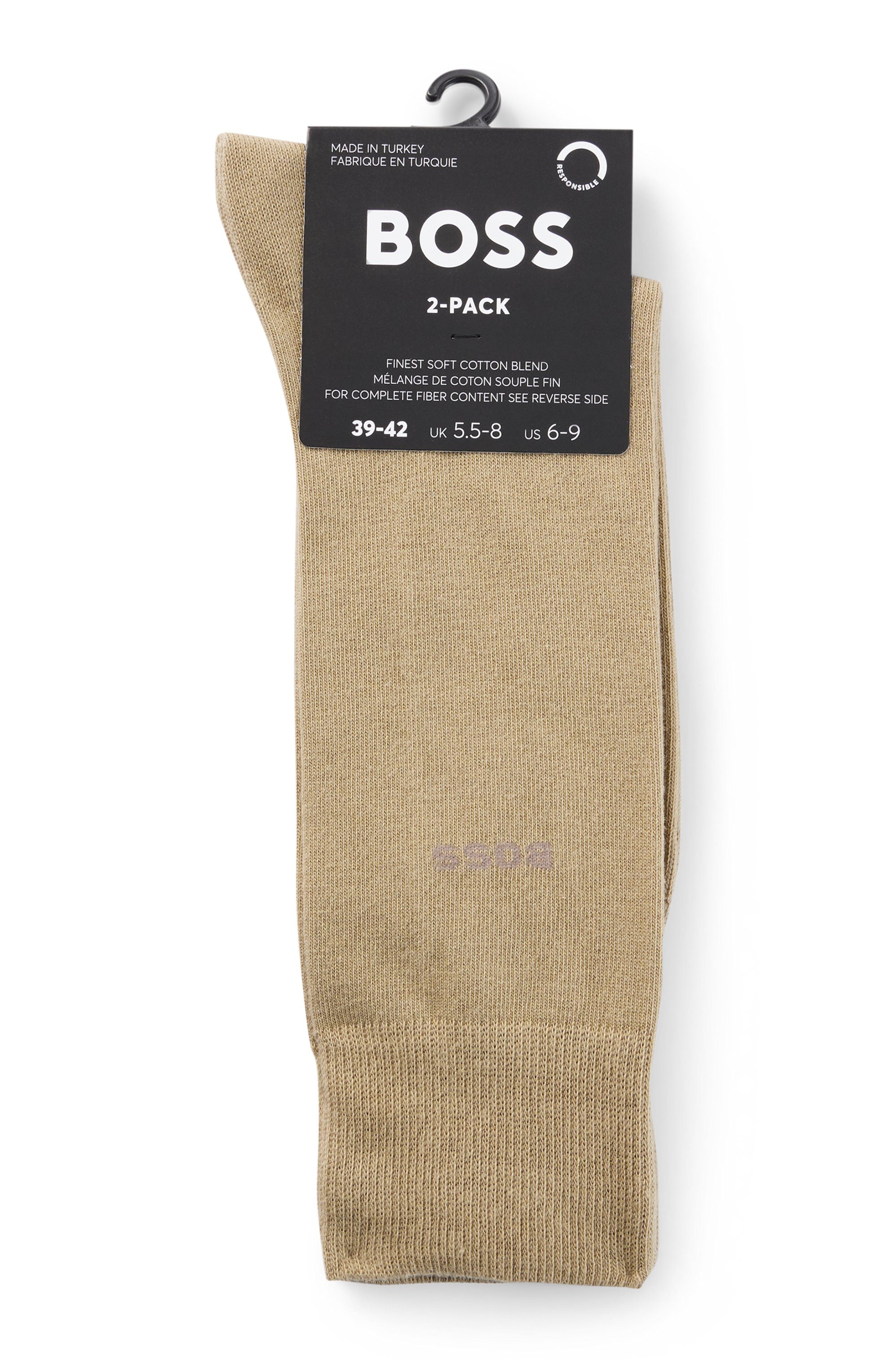 BOSS Business-sokken 2P RS Uni CC (set, 2 paar, 2 stuks)