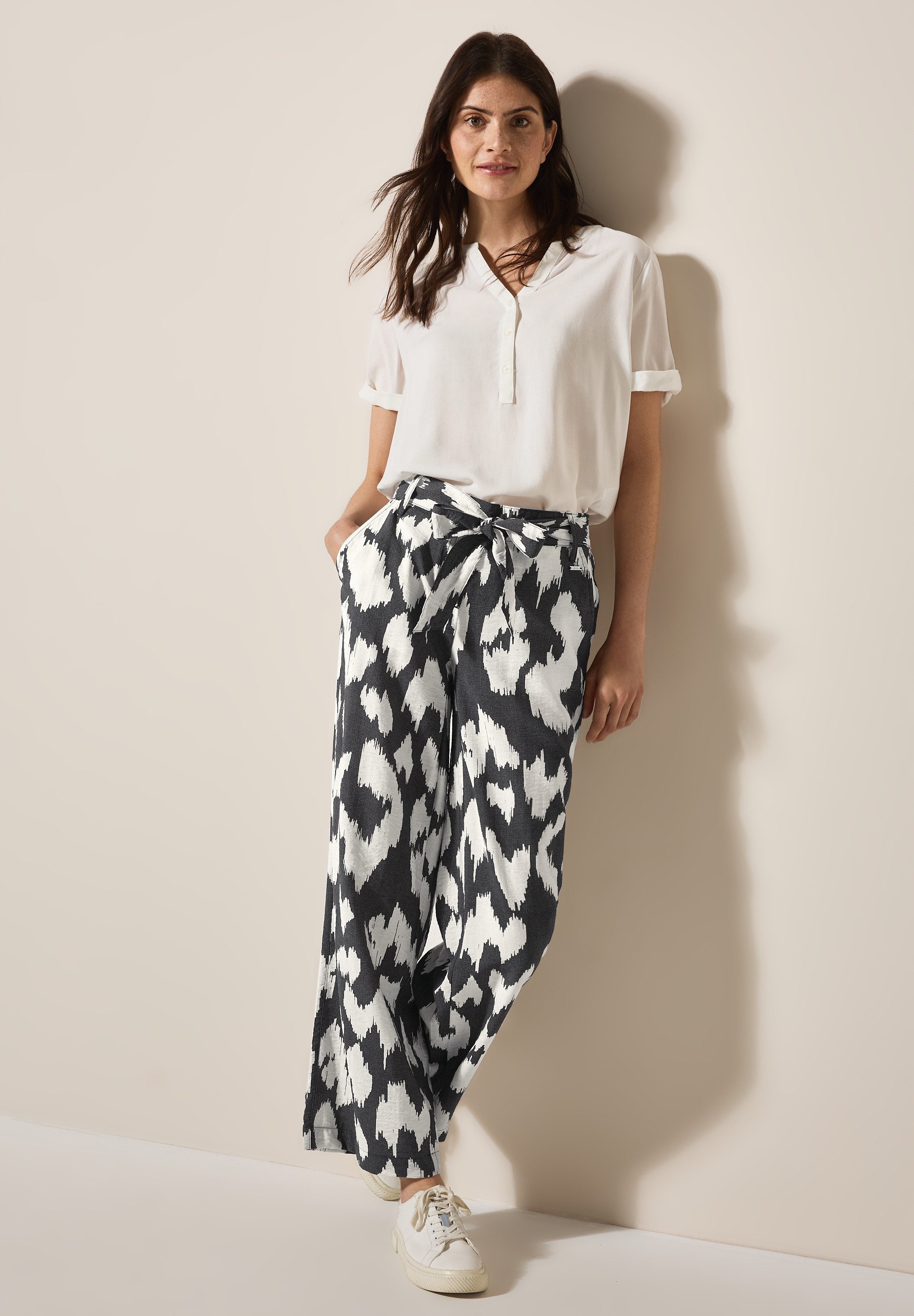 Cecil Stoffen broek Style Neele