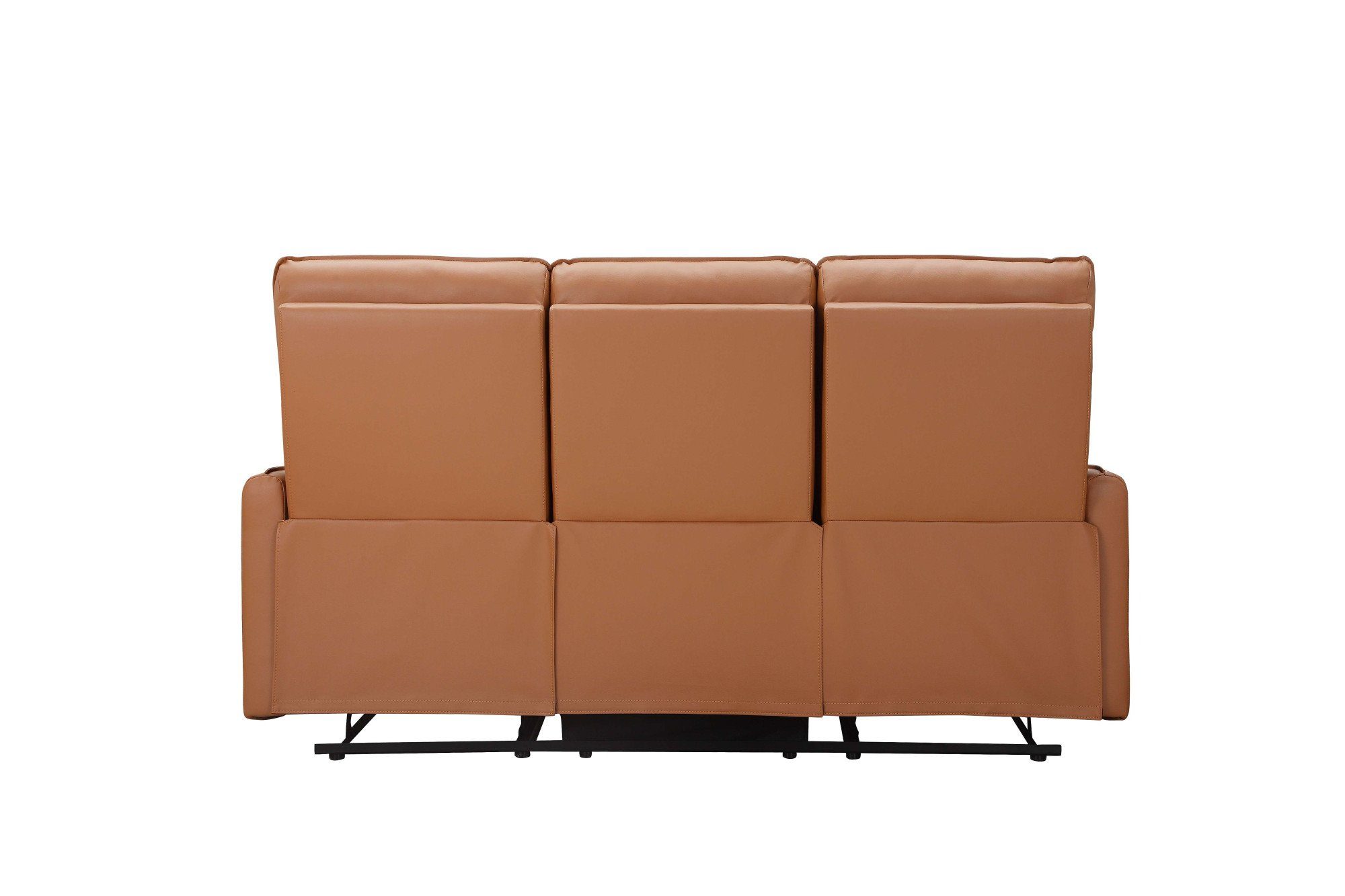 Dorel Home 3-zitsbank Lugo, bioscoopbank met relaxfunctie in kunstleer en geweven stof