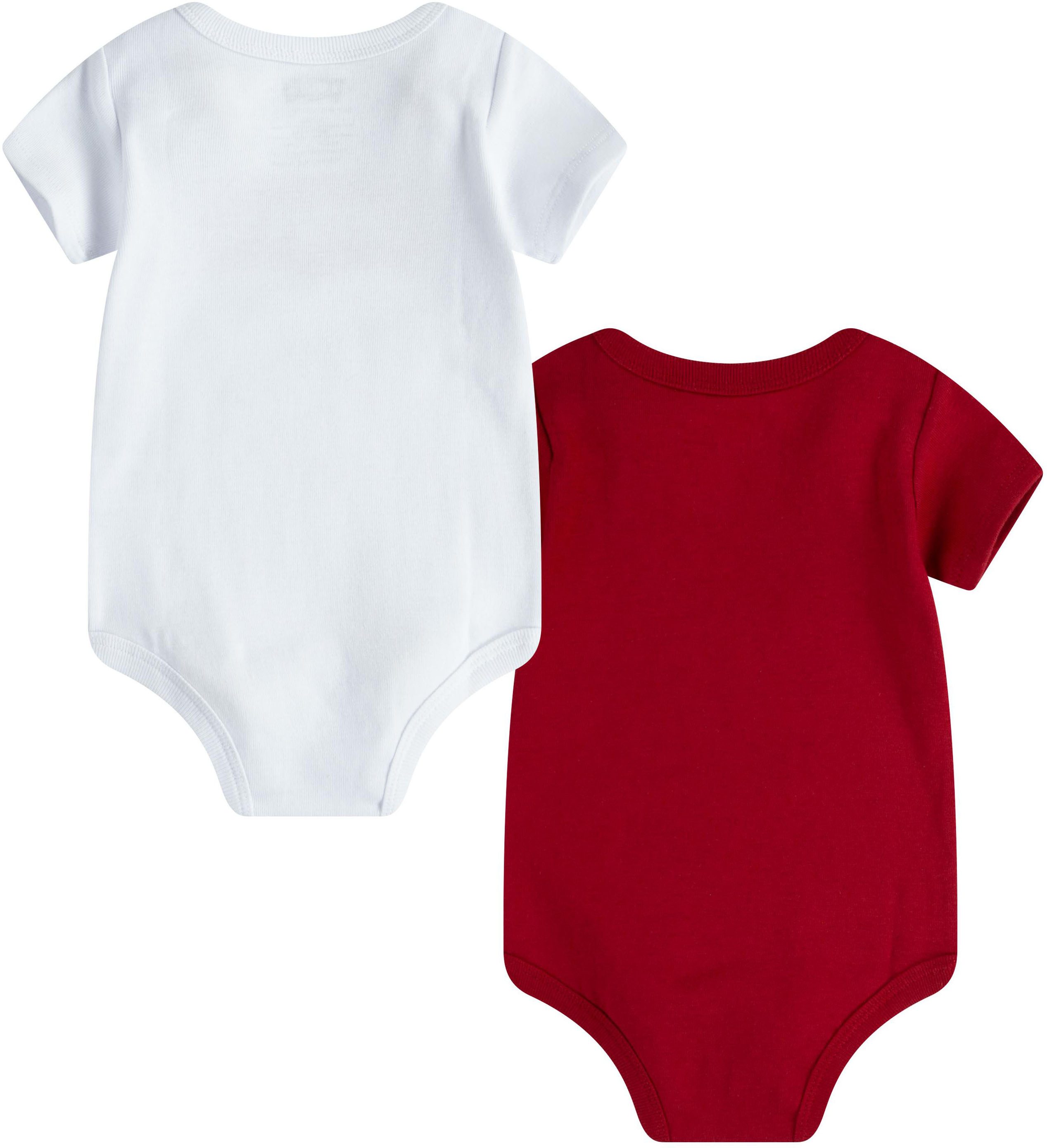 Levi's Kidswear Body met korte mouwen BATWING 2PK BODYSUIT UNISEX van Levi's® Kids voor baby's (2-delig)