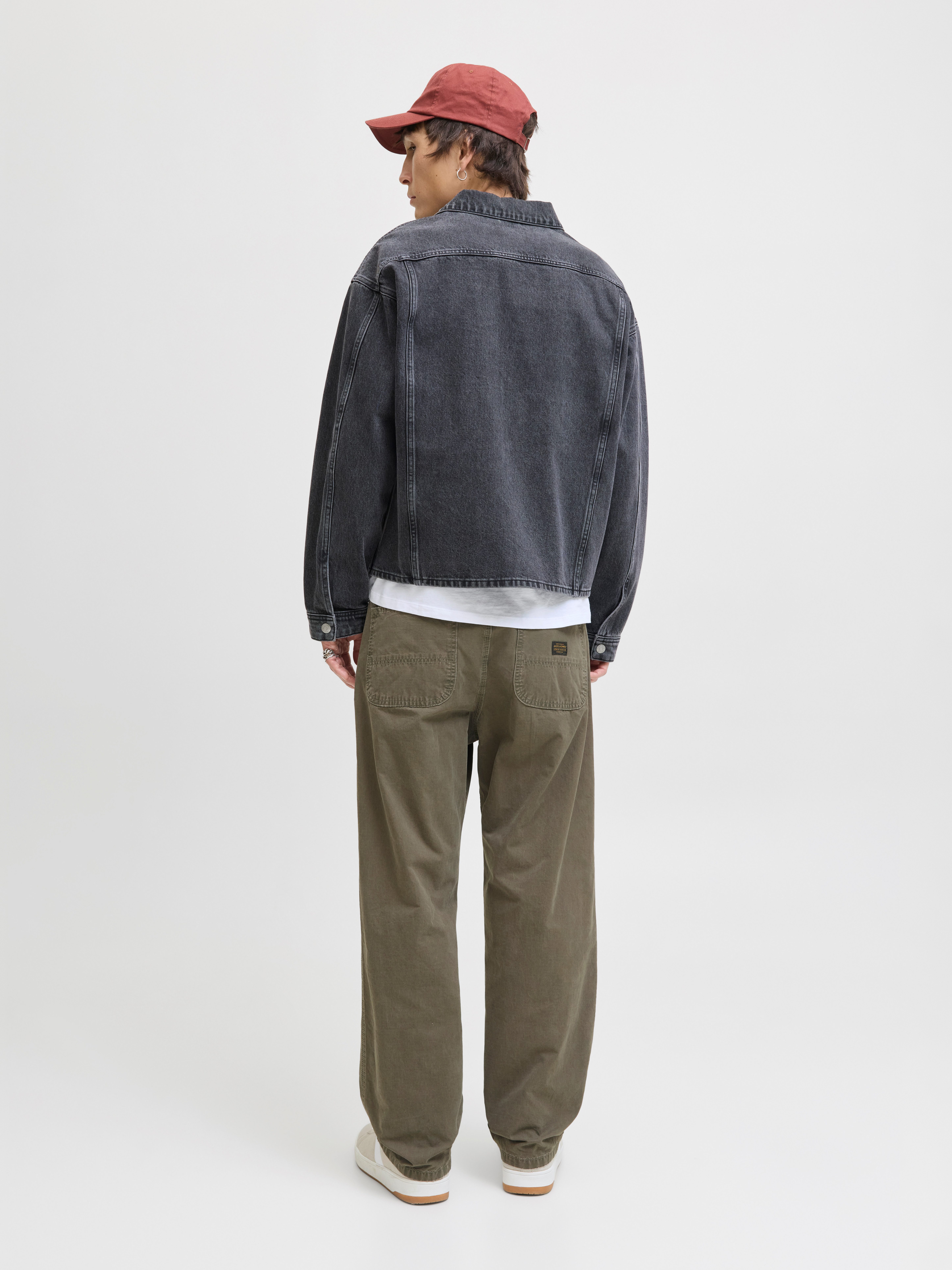 Jack & Jones Five-pocketsbroek JPSTALEX EMBER WORKER PANT LN