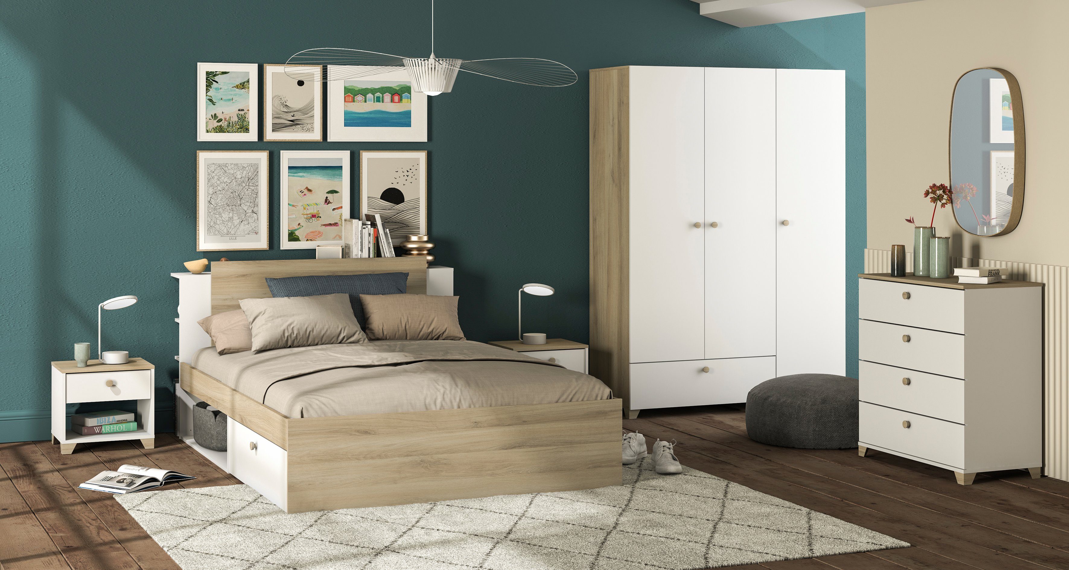 Demeyere GROUP Bedframe LIFE Tijdloze stijl, gemakkelijk te combineren