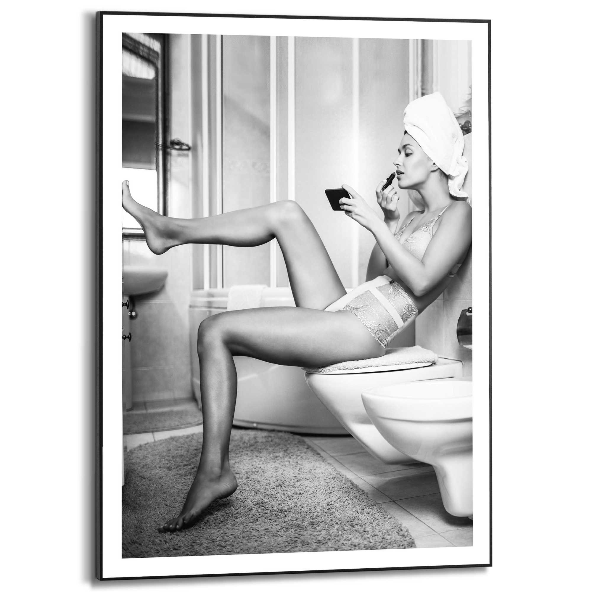 Reinders! Artprint met lijst Getting Dressed